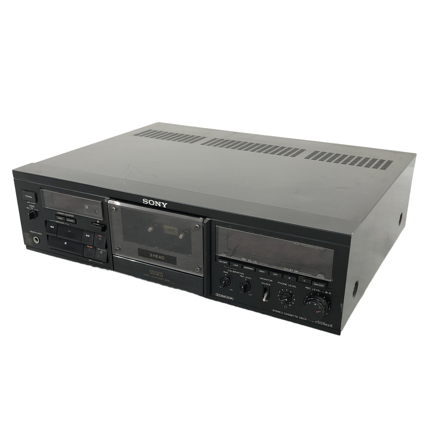 SONY TC-K555ESX ソニー ステレオ カセットデッキ オーディオ 音響機材 中古