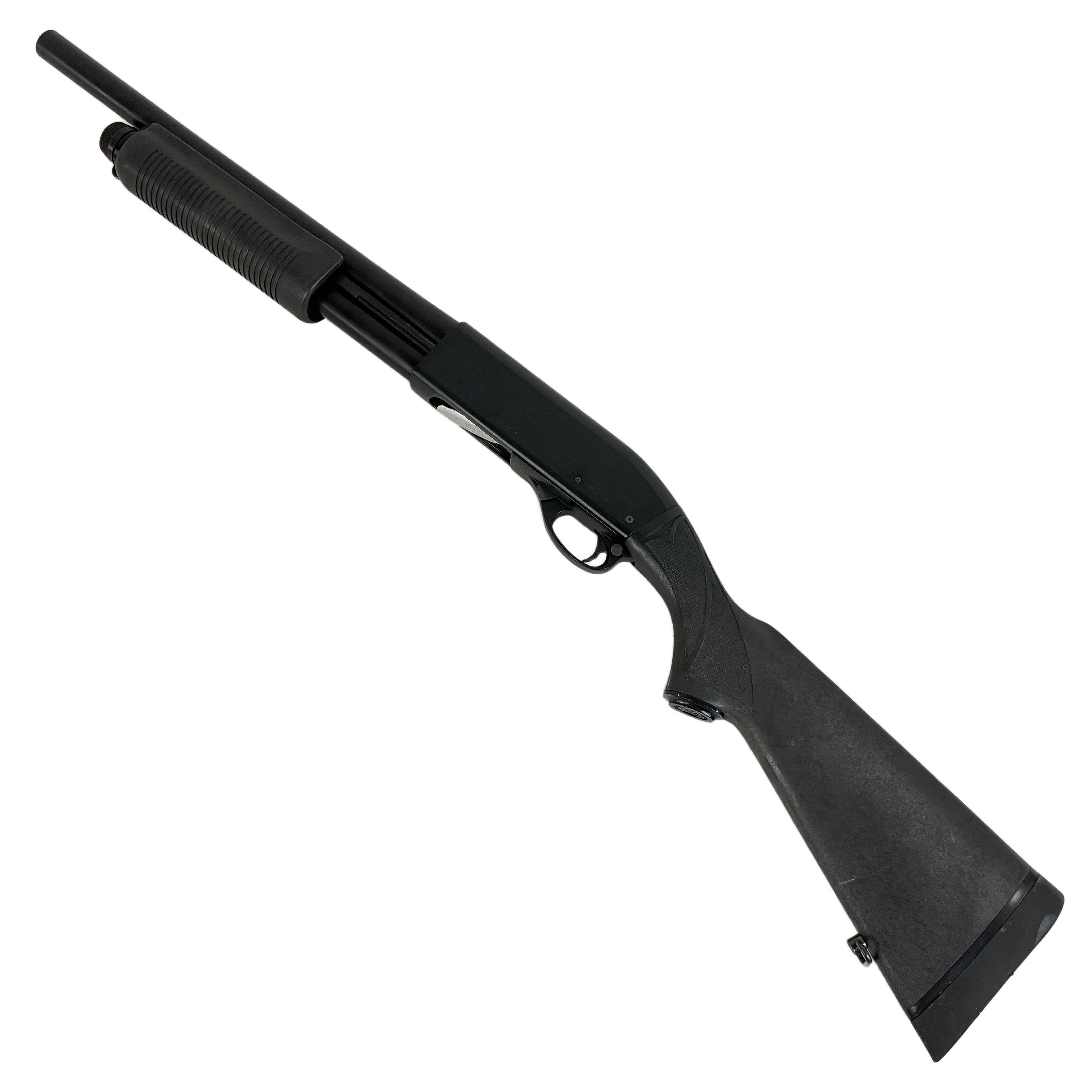 マルゼン M870 ブラックバージョン ガスショットガン 予備シェル付 中古