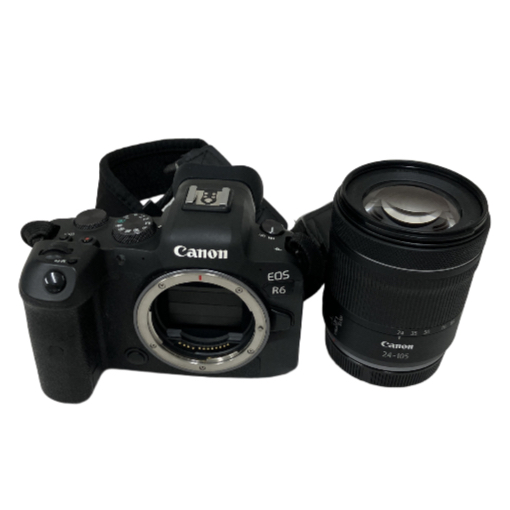 Canon EOS R6 RF24-105 F4-7.1 IS STM レンズキット(フルサイズミラーレス一眼 / 標準ズームレンズキット):次世代の画質と圧倒的な機動力を凝縮。日常のスナップからシビアな動体撮影までカバーする、キヤノン渾身のハイエンド・コアモデル。