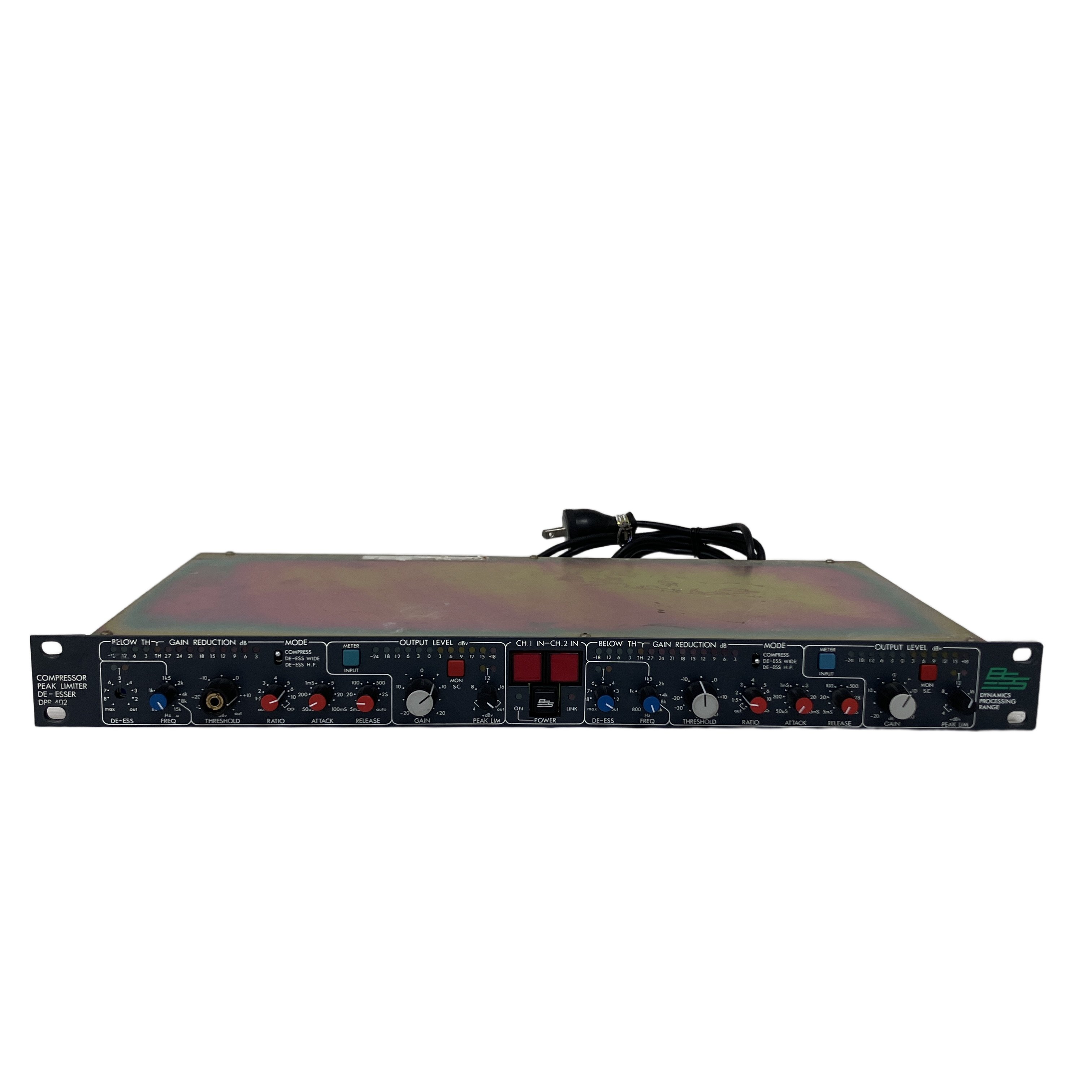 BSS DPR402 ステレオ コンプレッサー 音響機材 中古