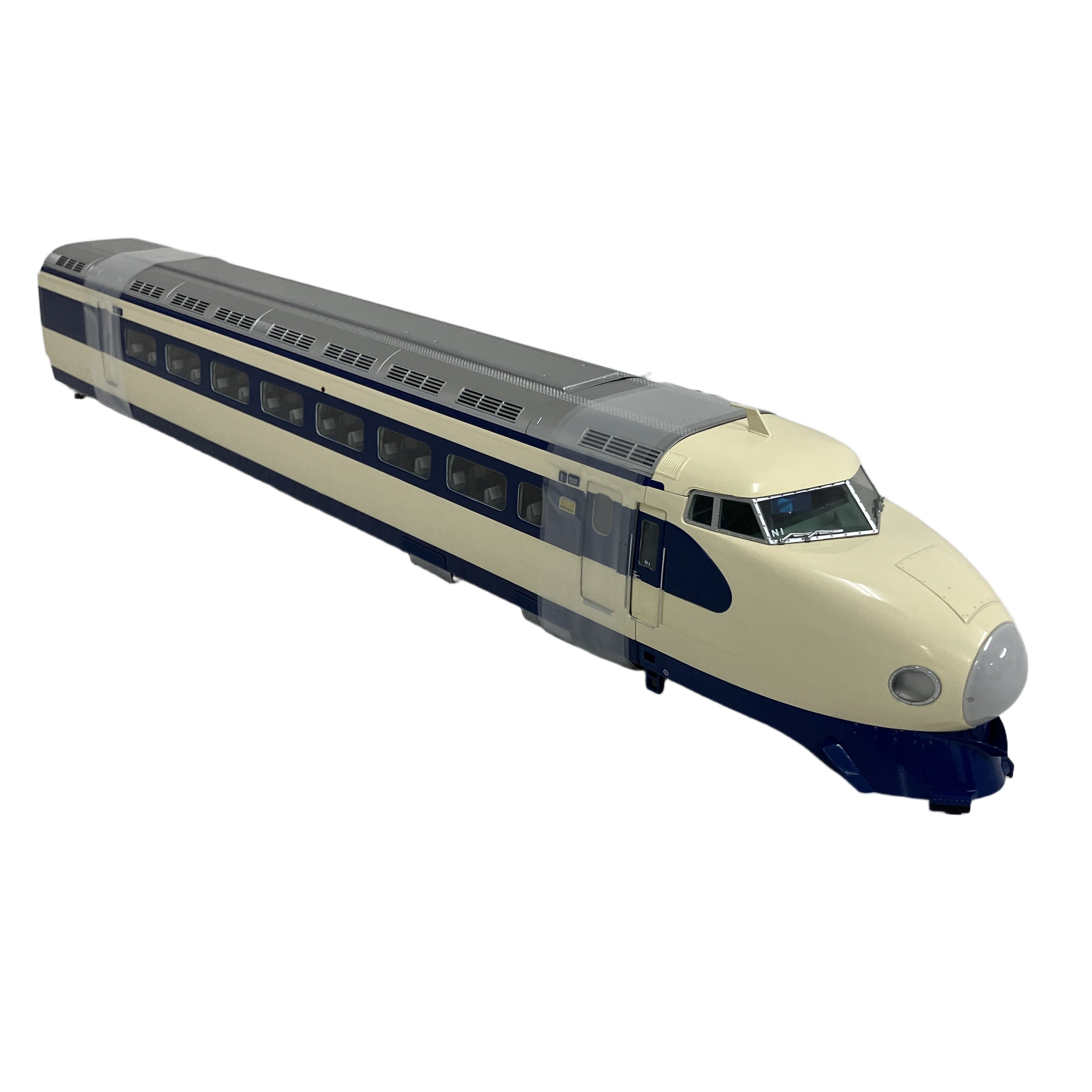 バンダイ 1/45 大人の超合金 夢の超特急 新幹線 0系 初回生産特典付 鉄道模型 長期保管品 中古
