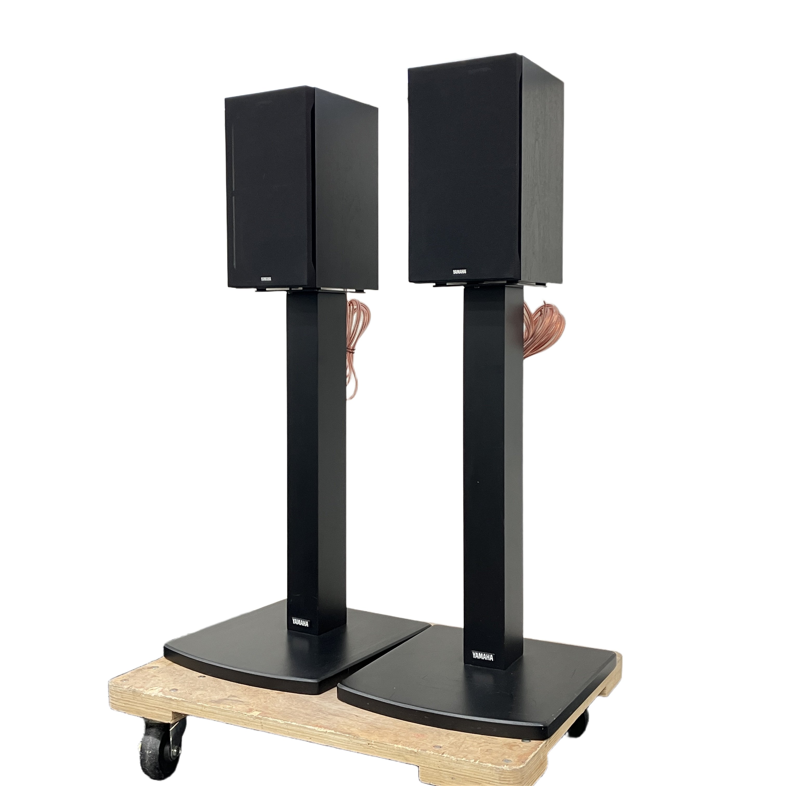 YAMAHA ヤマハ NS-1000MM ブックシェルフ型 スピーカー スタンド付き 中古