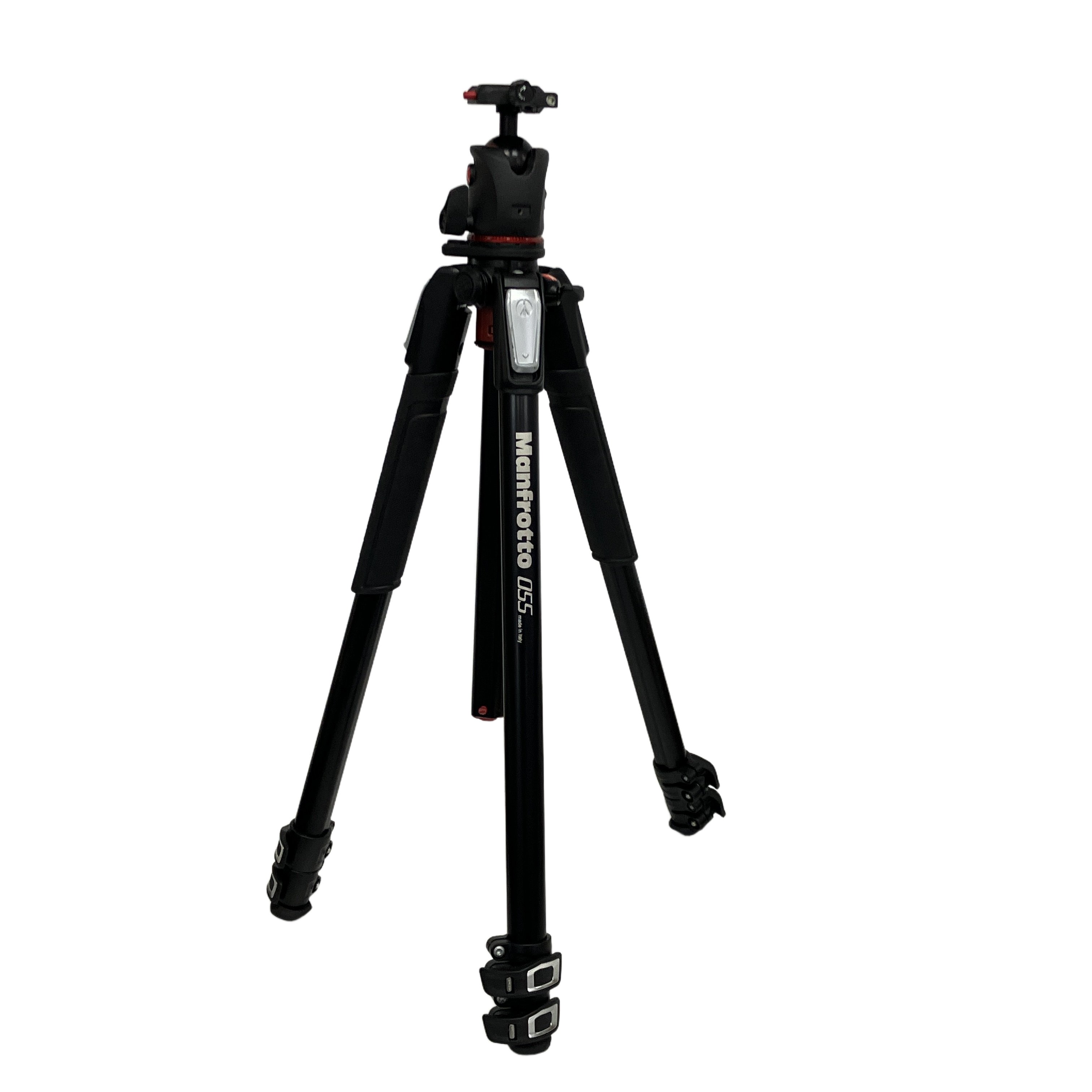 Manfrotto MT055XPRO3 三脚 雲台 動画撮影 商品撮影 スタジオワーク 自撮り 撮り鉄 鉄道撮影 屋外撮影 撮影機材 マンフロット 中古