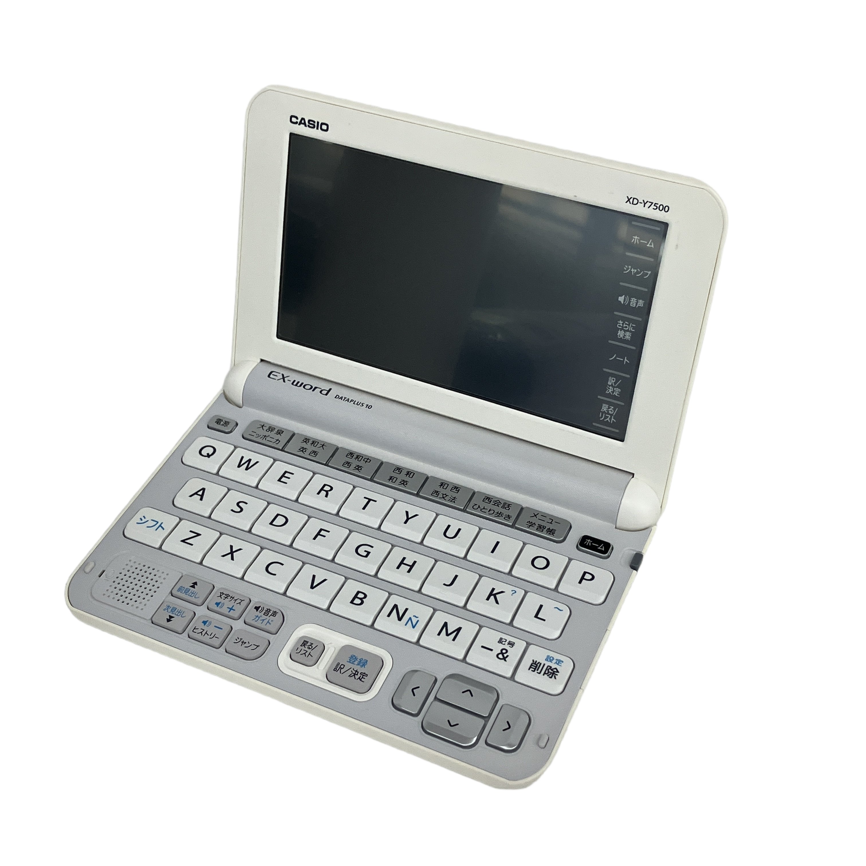 CASIO XD-Y7500 EX-word DATAPLUS 10 電子辞書 カシオ エクスワード スペイン語モデル 中古