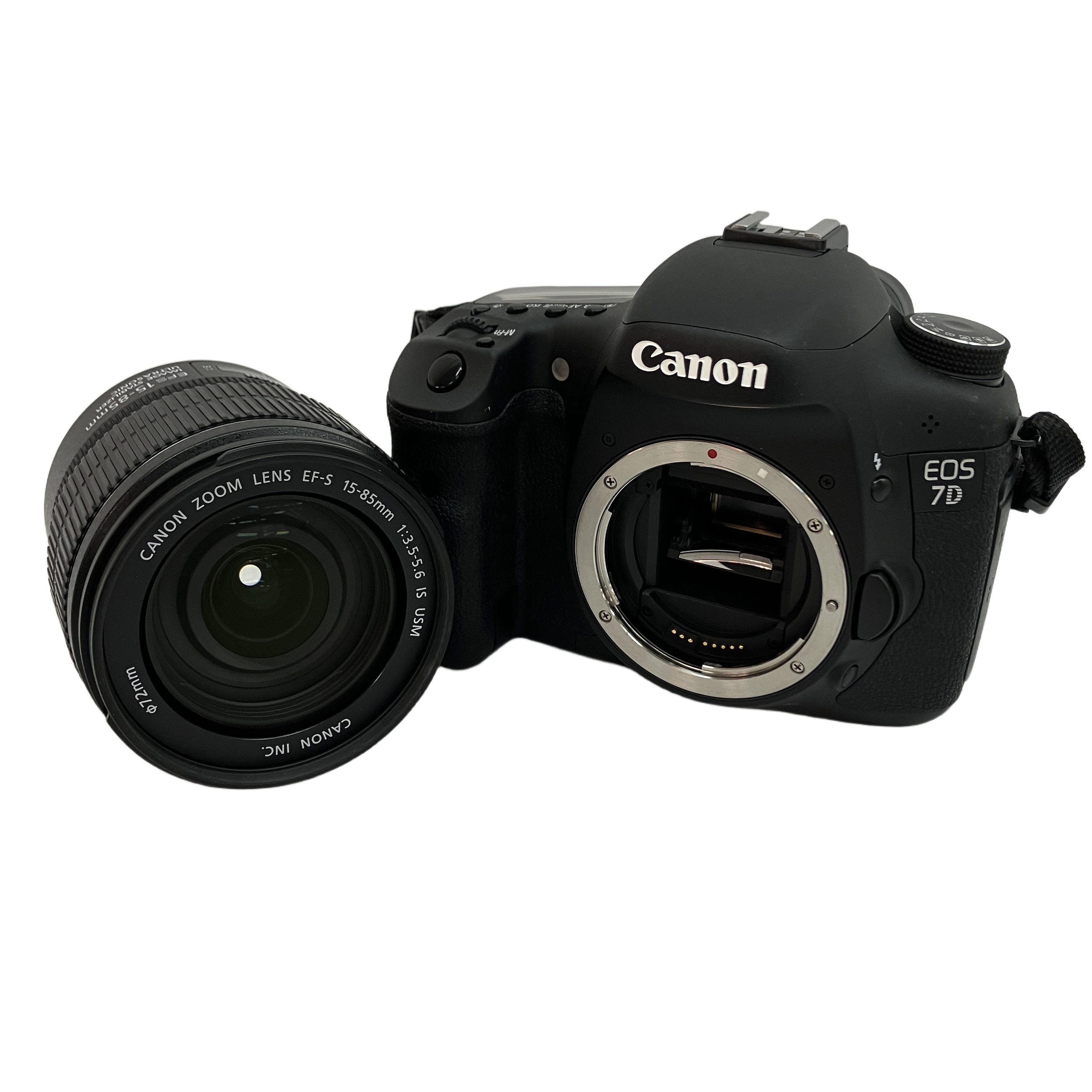 Canon EOS 7D デジタル一眼レフ EF-S 15-85mm F3.5-5.6 IS USM レンズキット キヤノン 中古