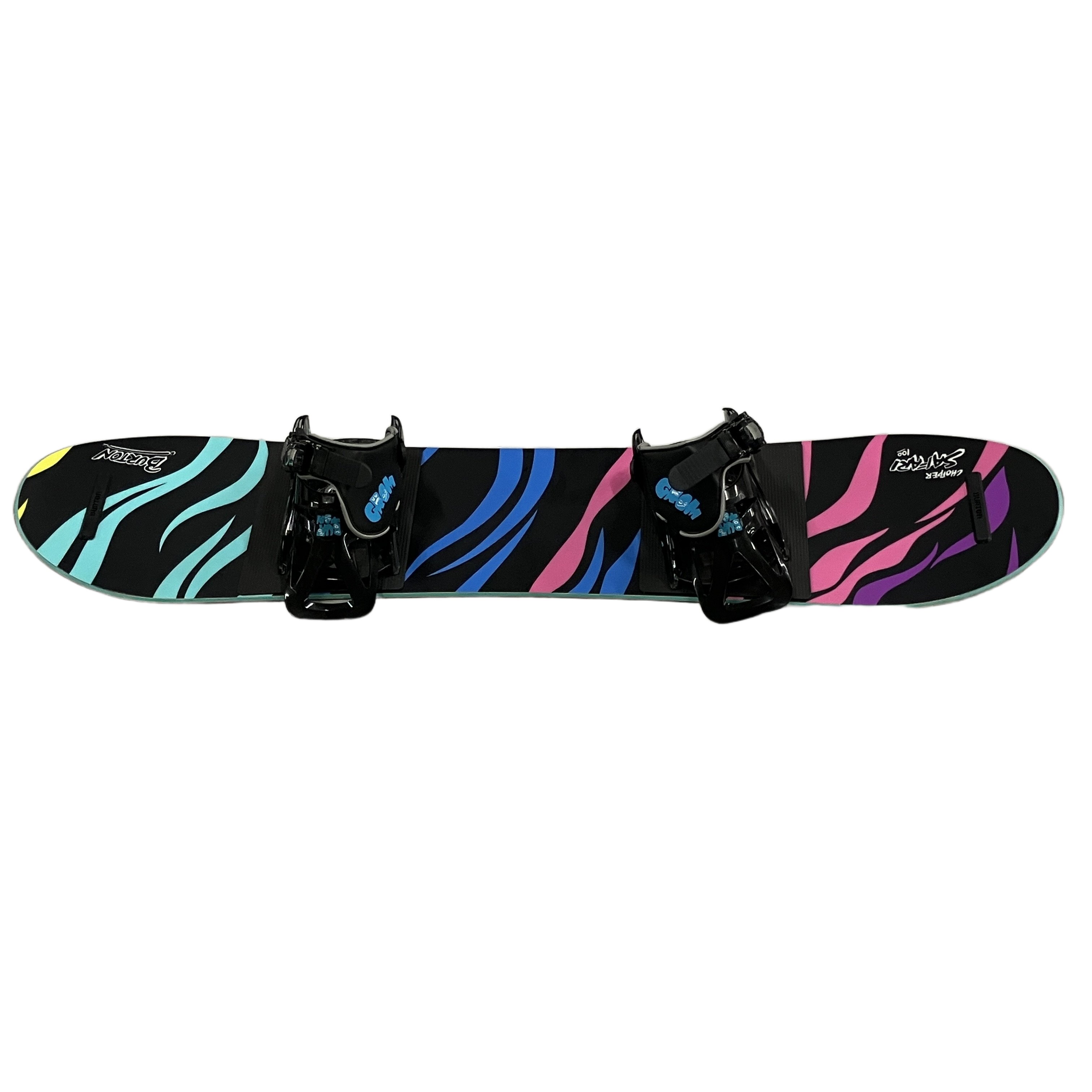 BURTON CHOPPER SAFARI 100 スノーボード スポーツ ビンディング付き 中古