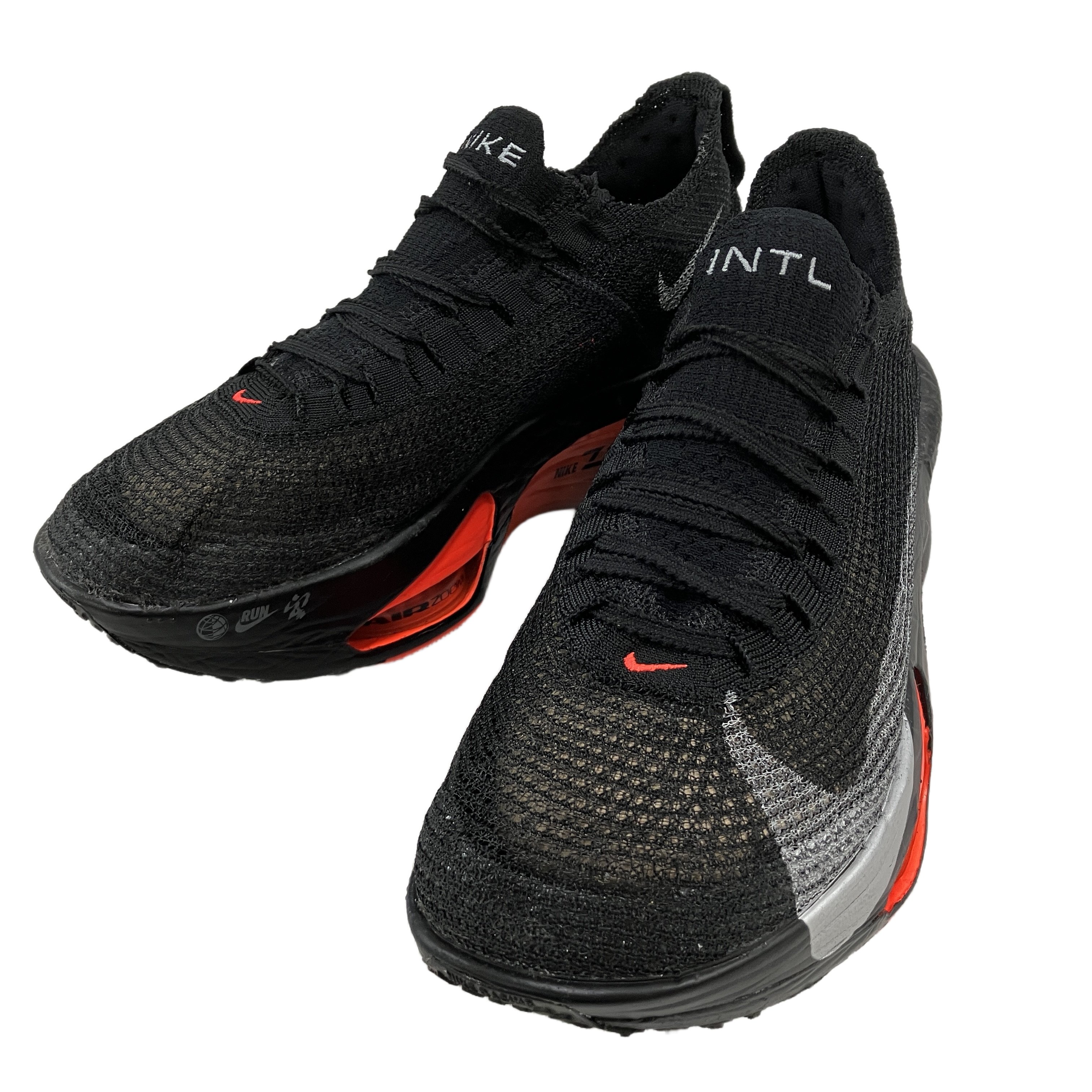 NIKE Alphafly 3 ZOOMX Air zoom 厚底 レーシング シューズ 25.5cm ブラック ナイキ ファッション スポーツ 中古