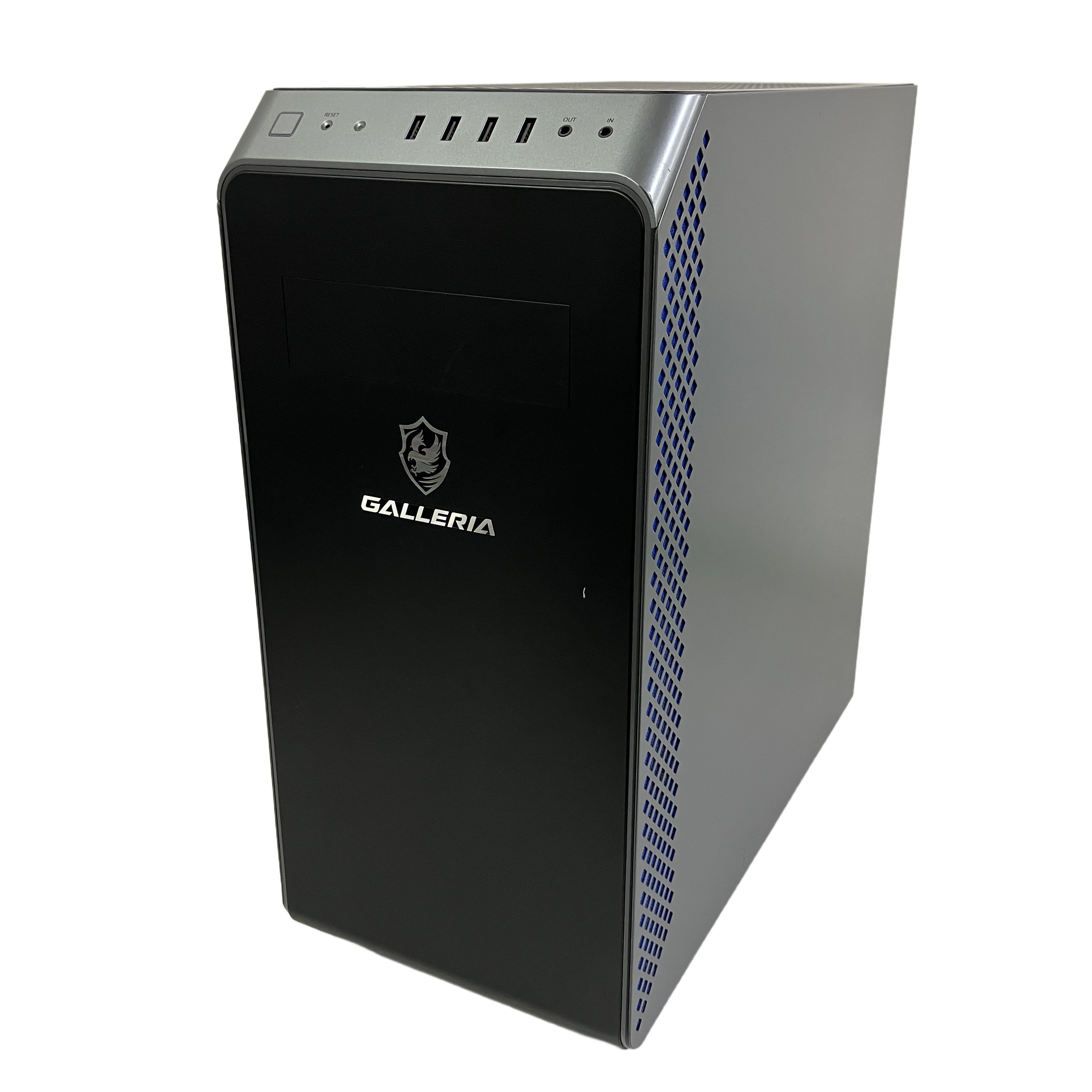 THIRDWAVE GALLERIA XA7R-R47T デスクトップ PC 32GB SSD 1TB GeForce RTX 4070 Ti 12GB Ryzen 7 5700X Windows 11 Home 中古