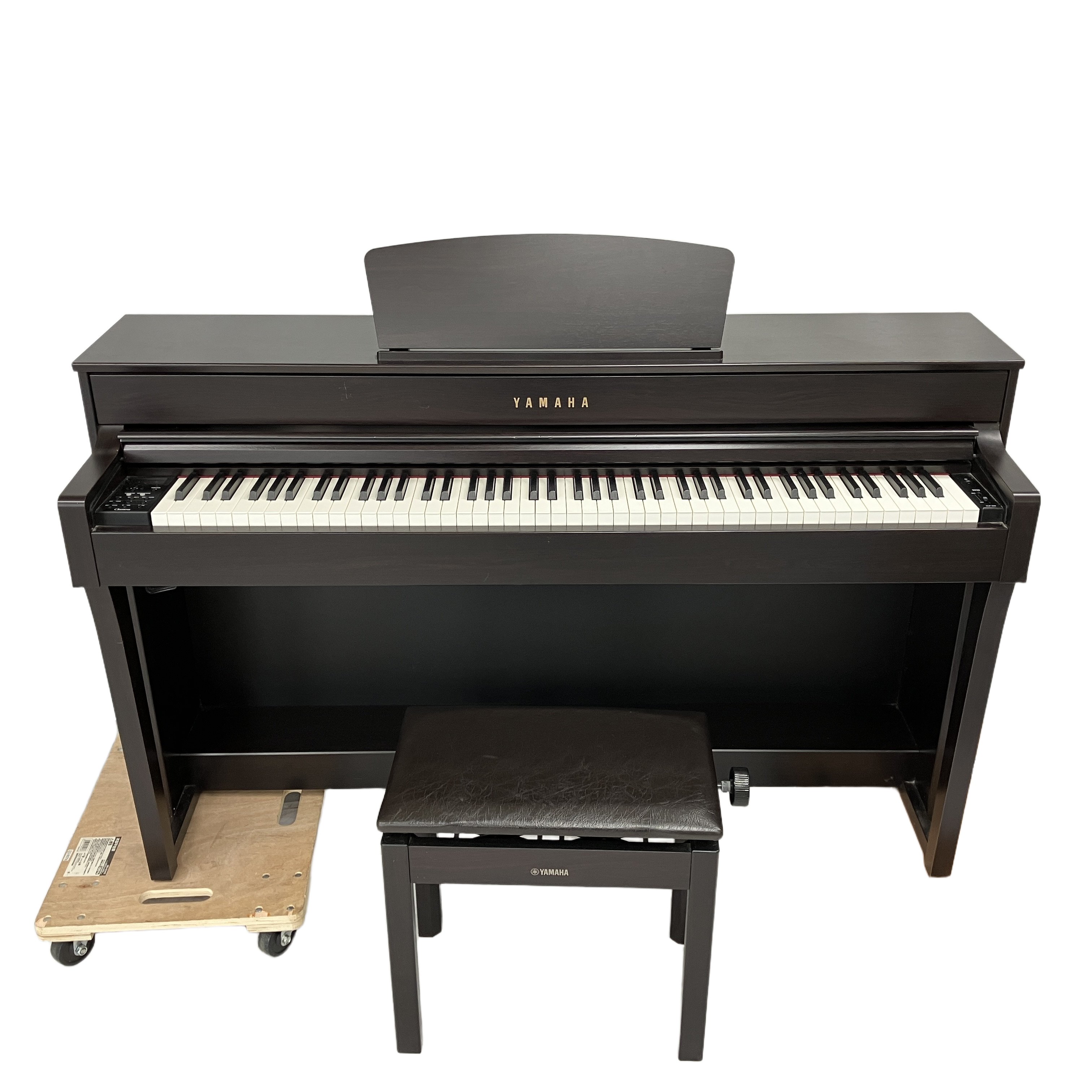 YAMAHA Clavinova CLP-635R 電子ピアノ 2017年製 88鍵盤 楽器 椅子付き ヤマハ クラビノーバ 中古