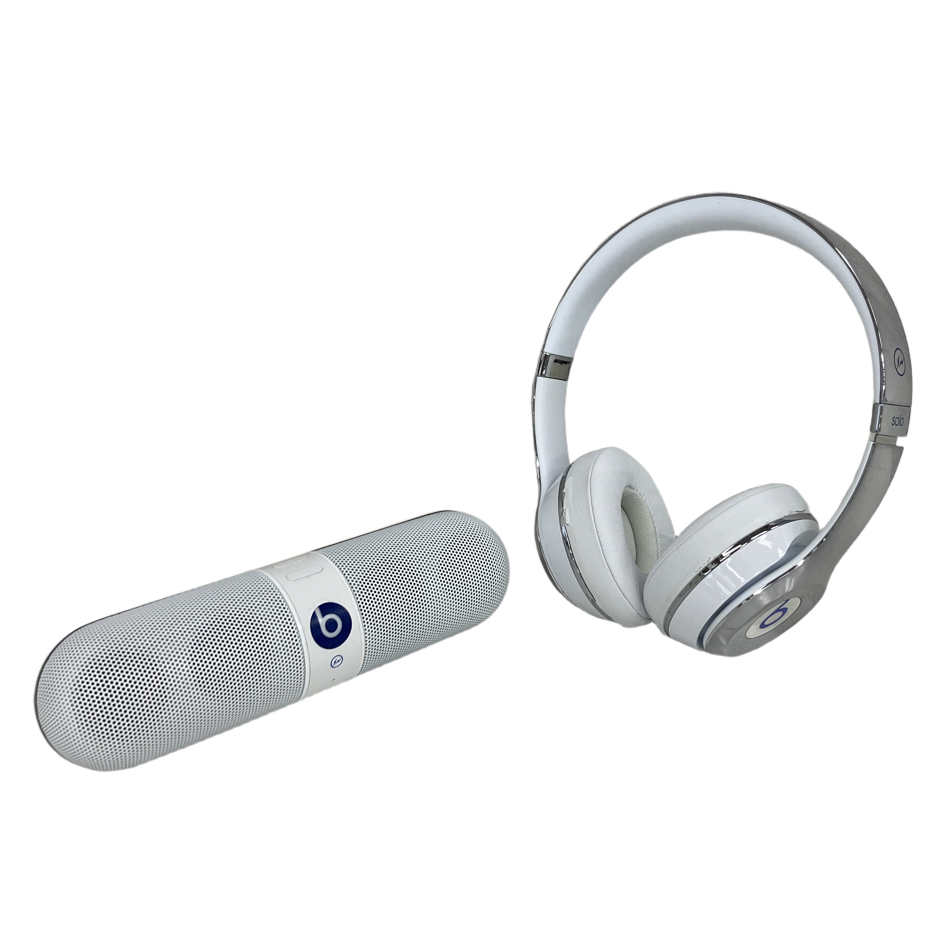 Beats Fragment Design Beats Pill スピーカー Solo2 ヘッドフォン2点おまとめ 中古
