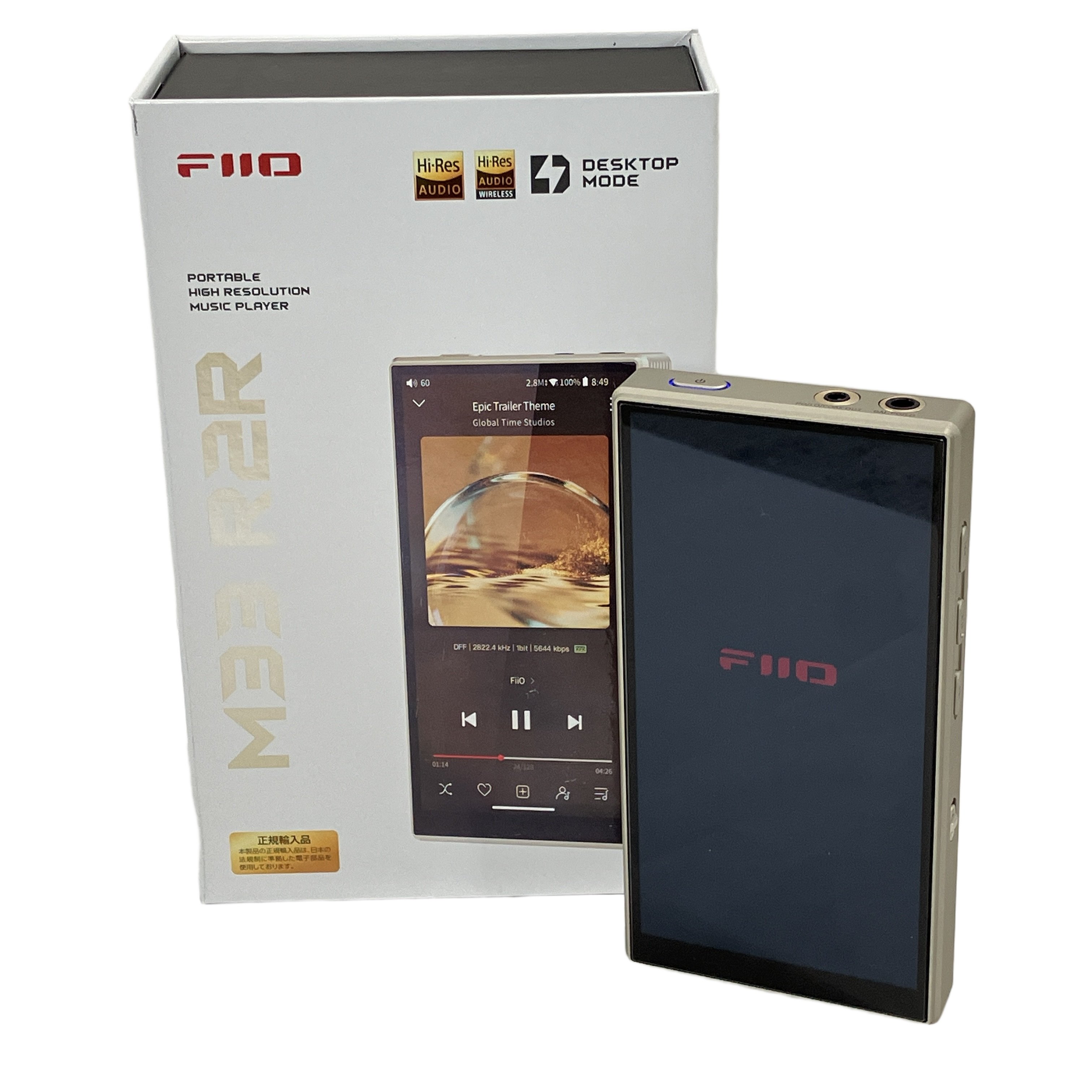 FIIO F1001M M33 R2R ポータブル ハイレゾ ミュージック プレーヤー デジタル オーディオプレーヤー 国内正規品 フィーオ 音響機材 中古 美品