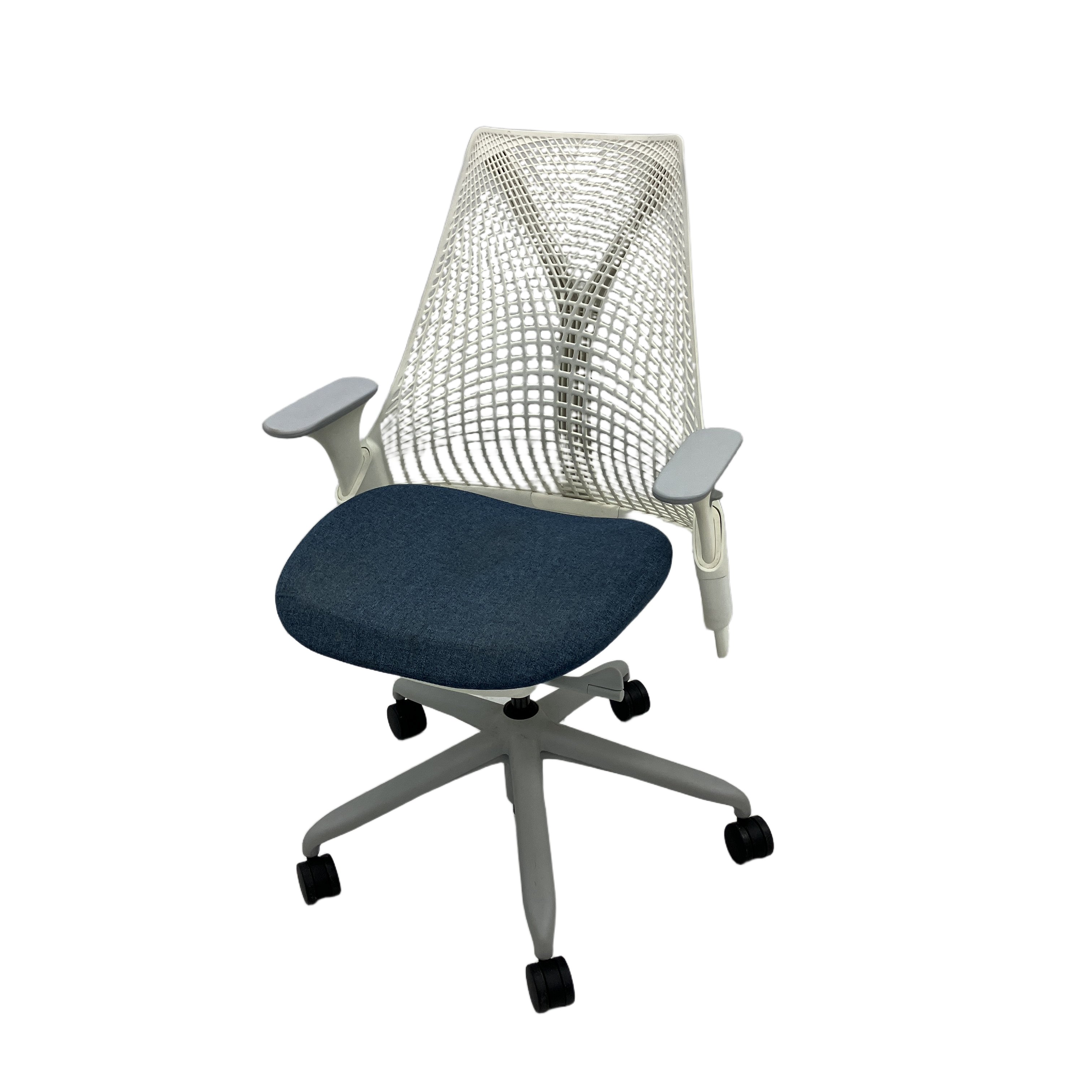 Herman Miller ハーマンミラー SAYL Chair セイルチェア ホワイト オフィスチェア 家具 中古