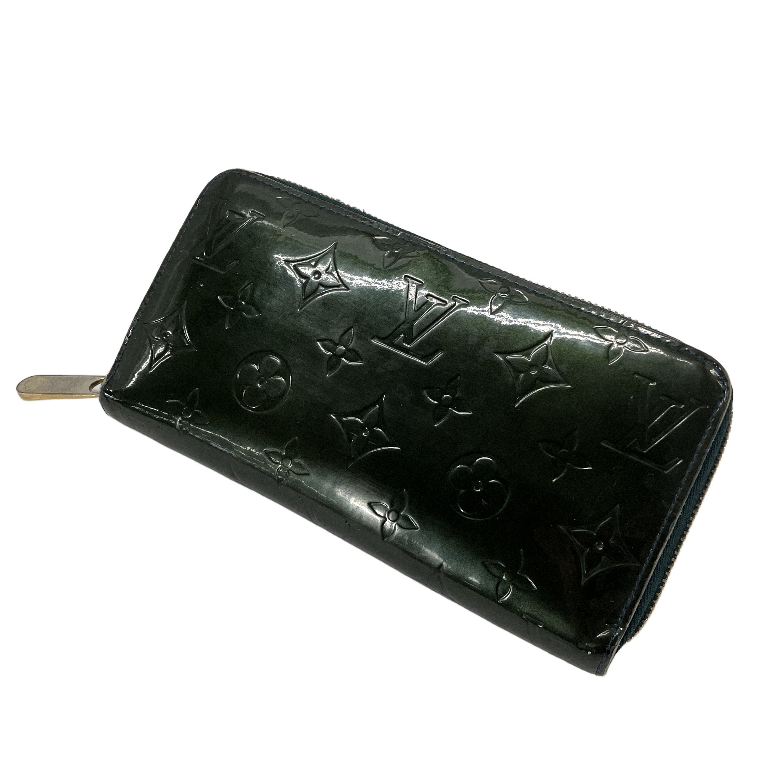 LV ルイヴィトン モノグラム ヴェルニ ジッピーウォレット 長財布 中古