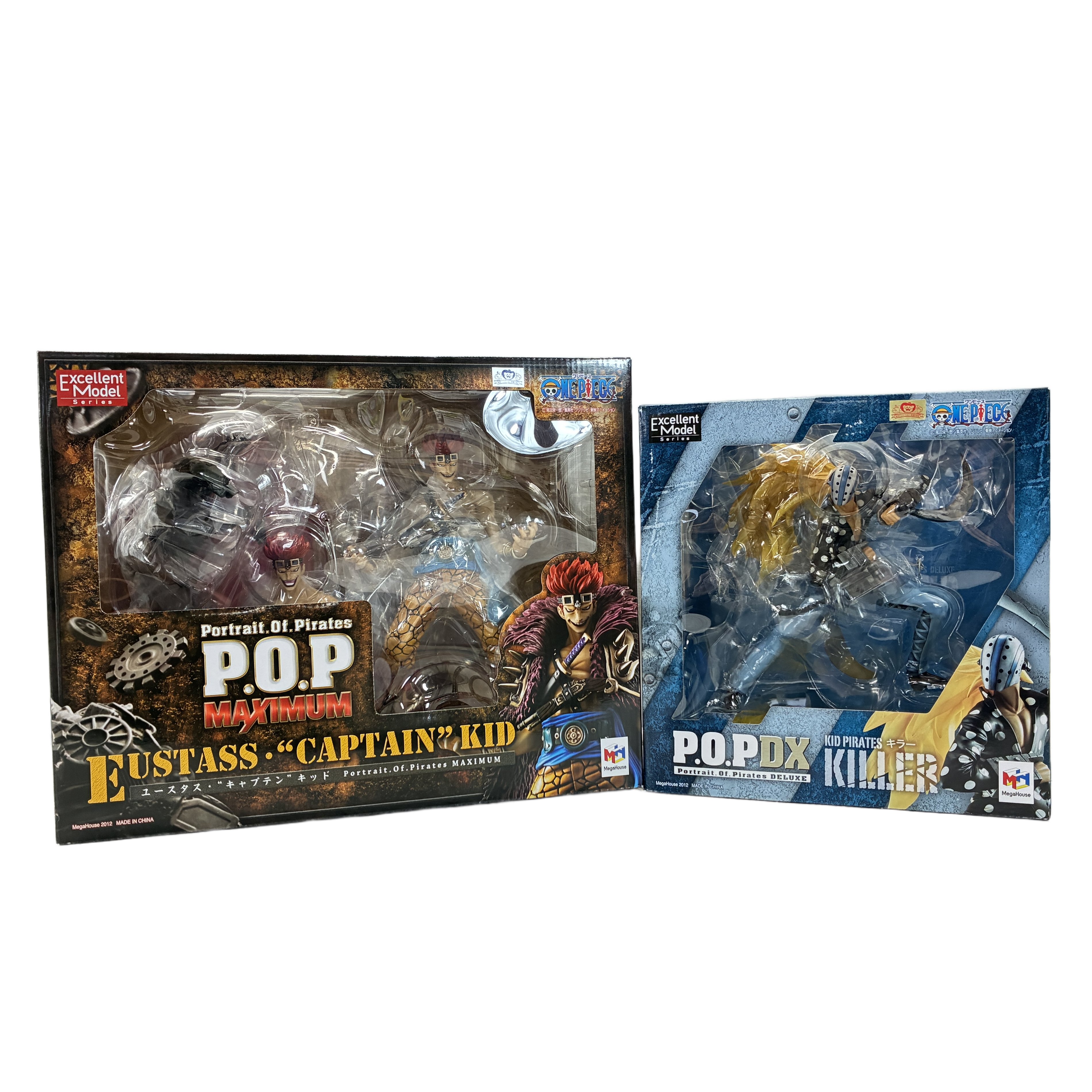 MegaHouse P.O.P DX DELUXE キラー MAXIMUM ユースタス・キャプテン・キッド 2点おまとめ ワンピース メガハウス 未開封品 未使用