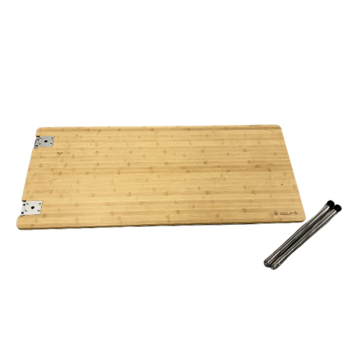 スノーピーク snow peak マルチファンクションテーブル ロング竹 CK-117T キャンプ用品 400脚付き 中古
