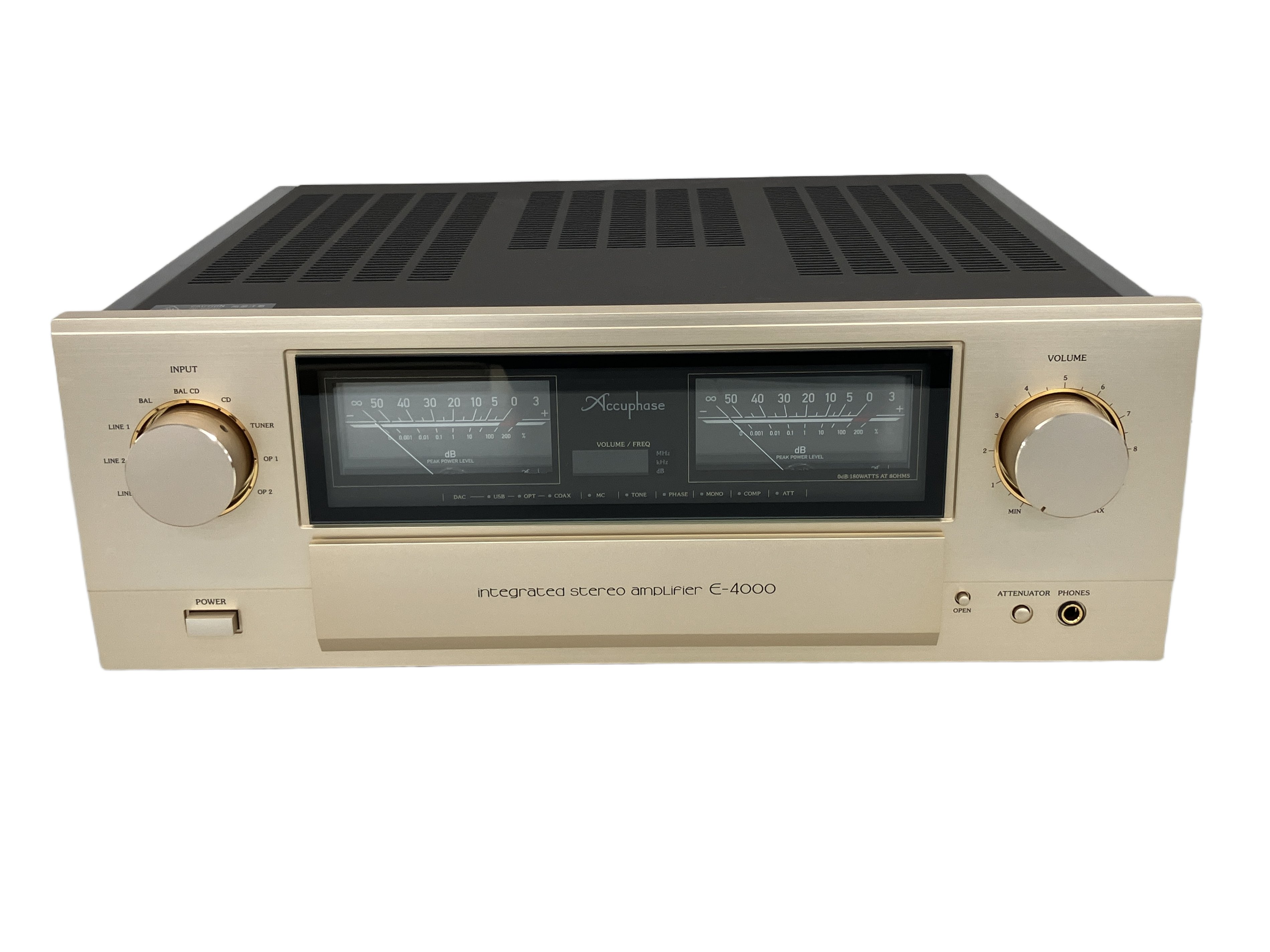 ★Accuphase E-4000 インテグレーテッドアンプ 極上の静寂と180Wハイパワーの融合★