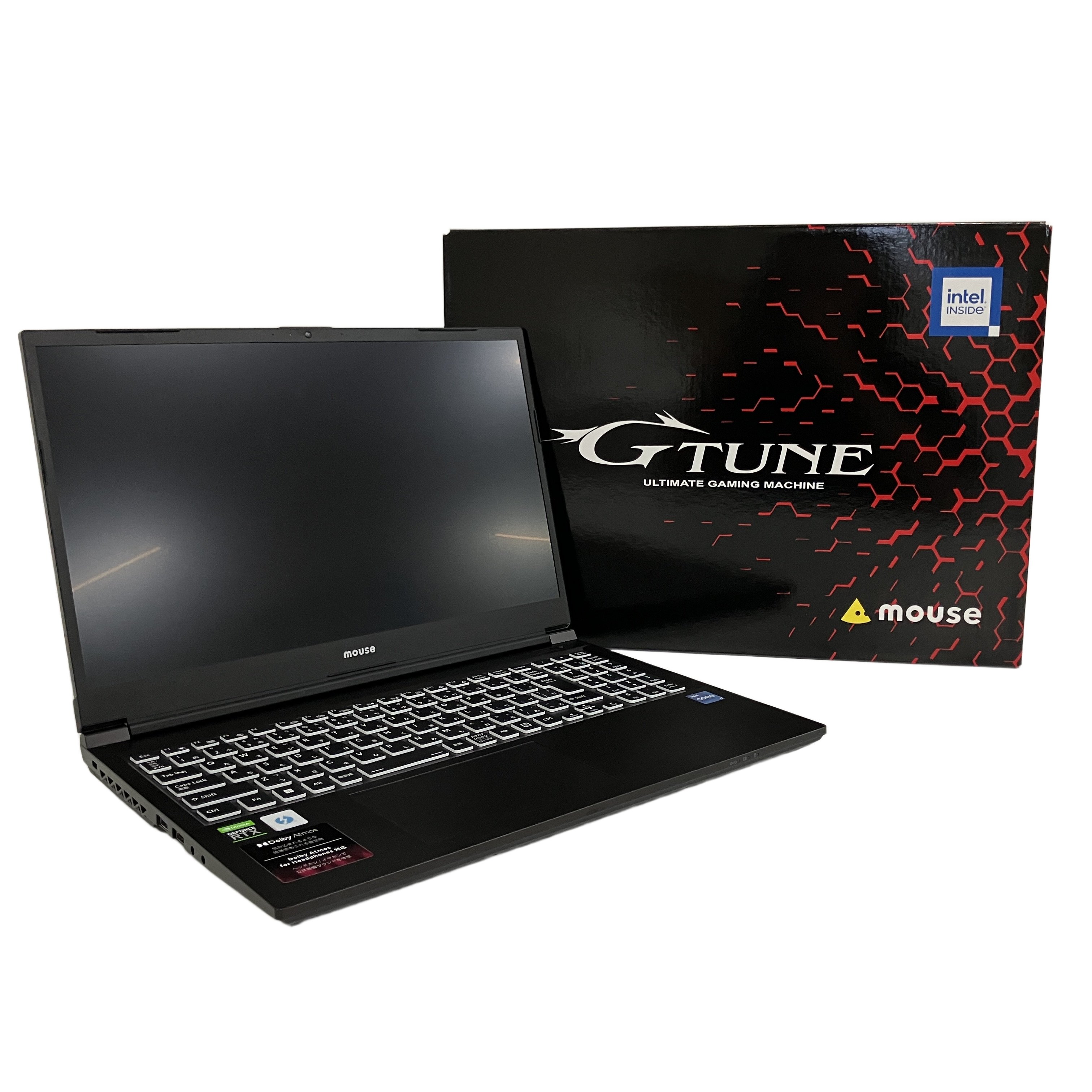 Mouse G-Tune E5 i7-12700H RTX3060 メモリ32GB SSD1TB win11home ゲーミングノートPC 中古