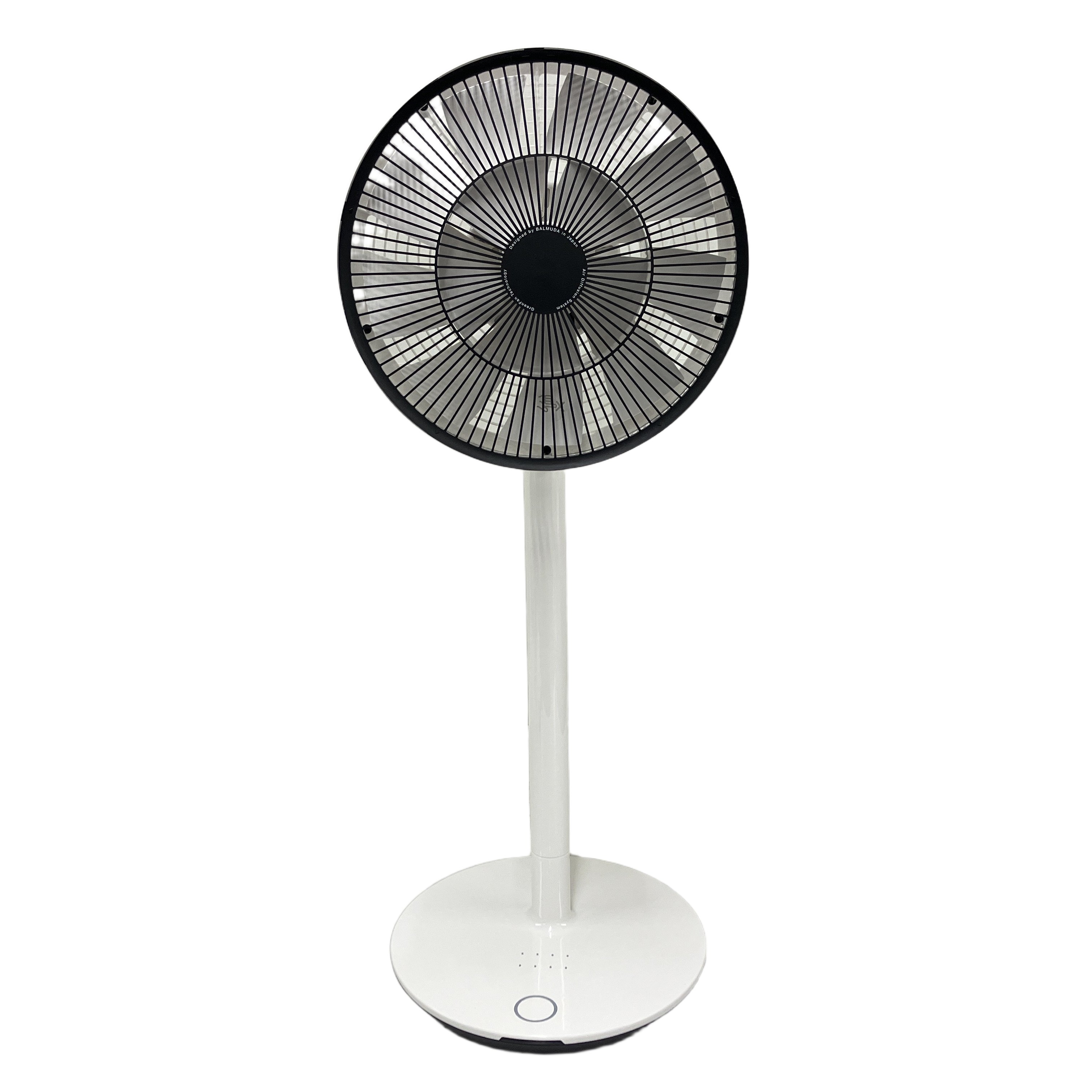 BALMUDA GreenFan 2+ EGF-1200-WK 二重構造ファン 扇風機 DCモーター リモコン付 家電 中古
