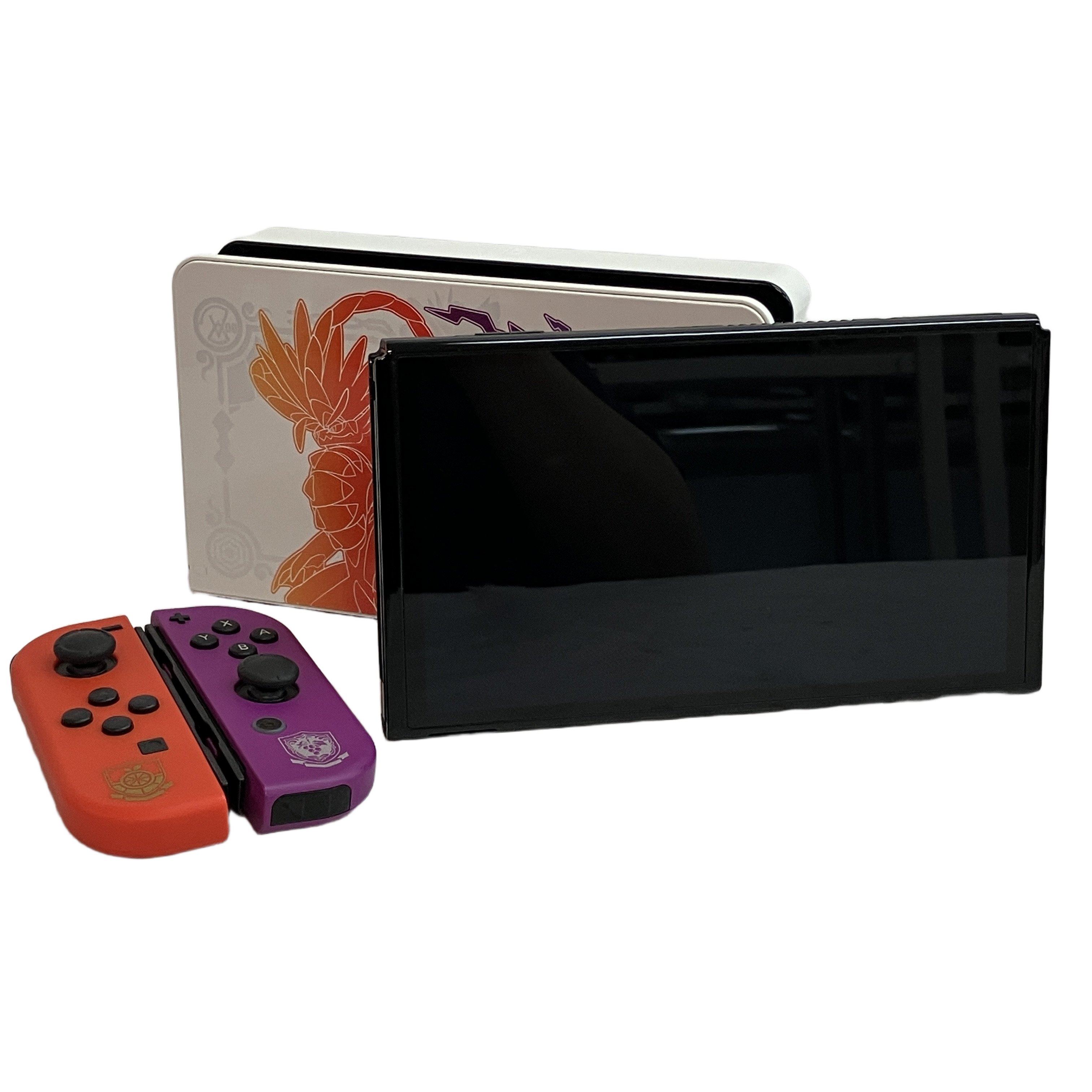 任天堂 HEG-S-KEAAA Nintendo Switch 有機ELモデル ポケットモンスター SV エディション 箱あり ゲーム スイッチ ポケモン 中古