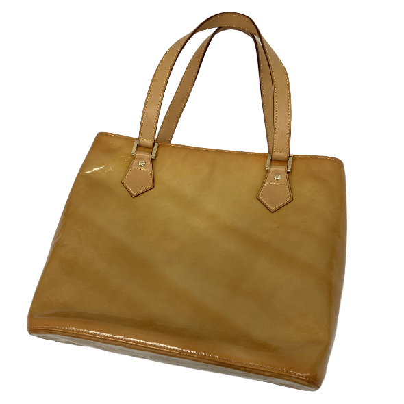 LOUIS VUITTON モノグラム ヴェルニ ヒューストン トートバッグ レディース ルイヴィトン 中古