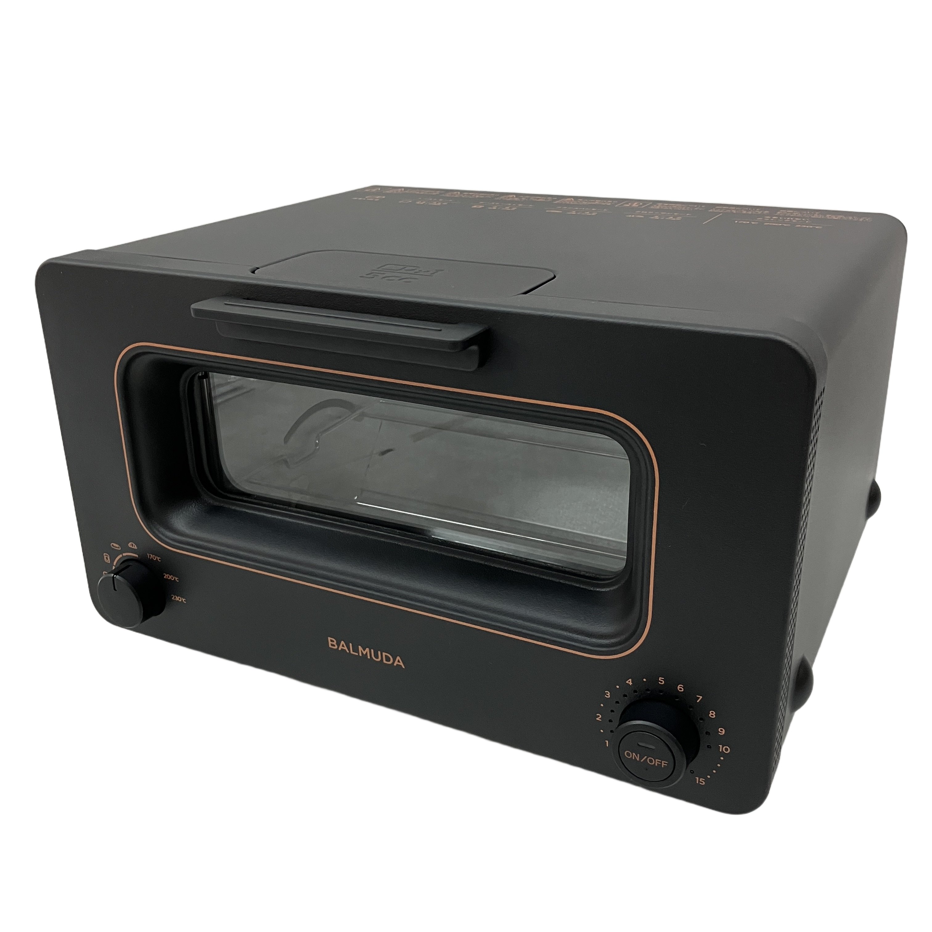 BALMUDA The Toaster K05A-BK ブラック スチームトースター 2022年製 バルミューダ 調理家電 中古 良好