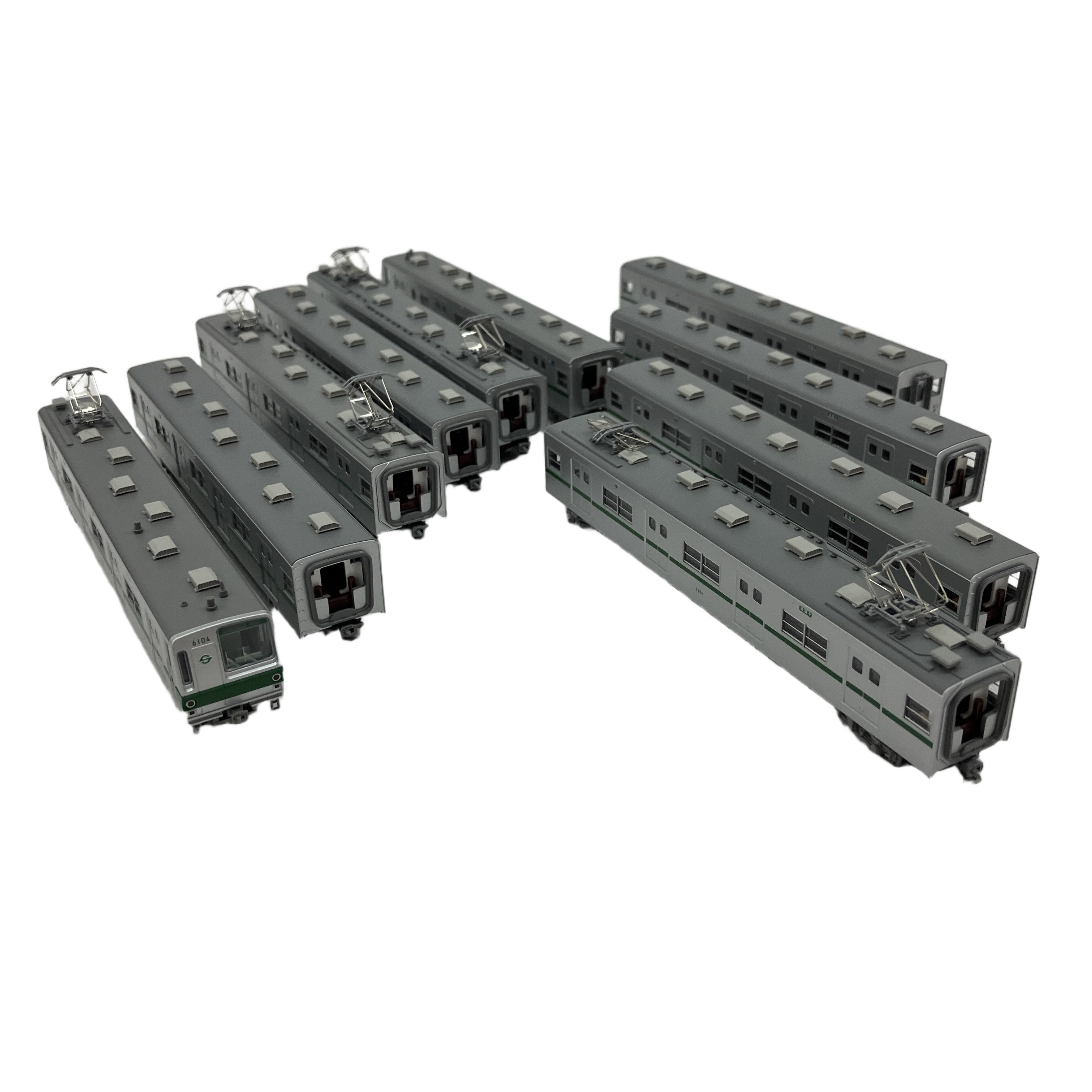 KATO 10-1143 10-1144 営団地下鉄千代田線 6000系 基本 増結 計10両 鉄道模型 Nゲージ 鉄道模型 カトー 東京メトロ 昭和 中古