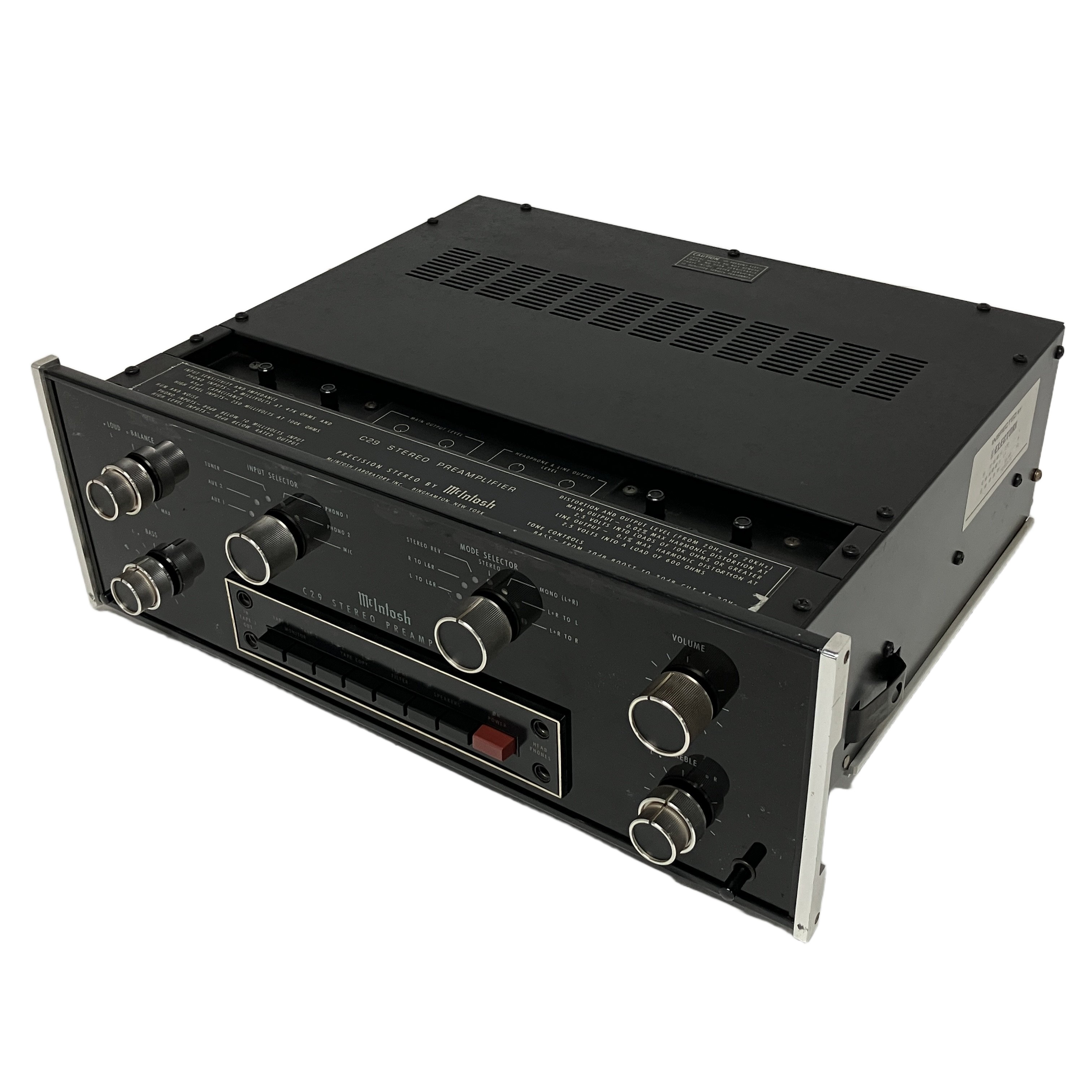 McIntosh C29 プリアンプ コントロールアンプ オーディオ機器 音響機器 マッキントッシュ 中古