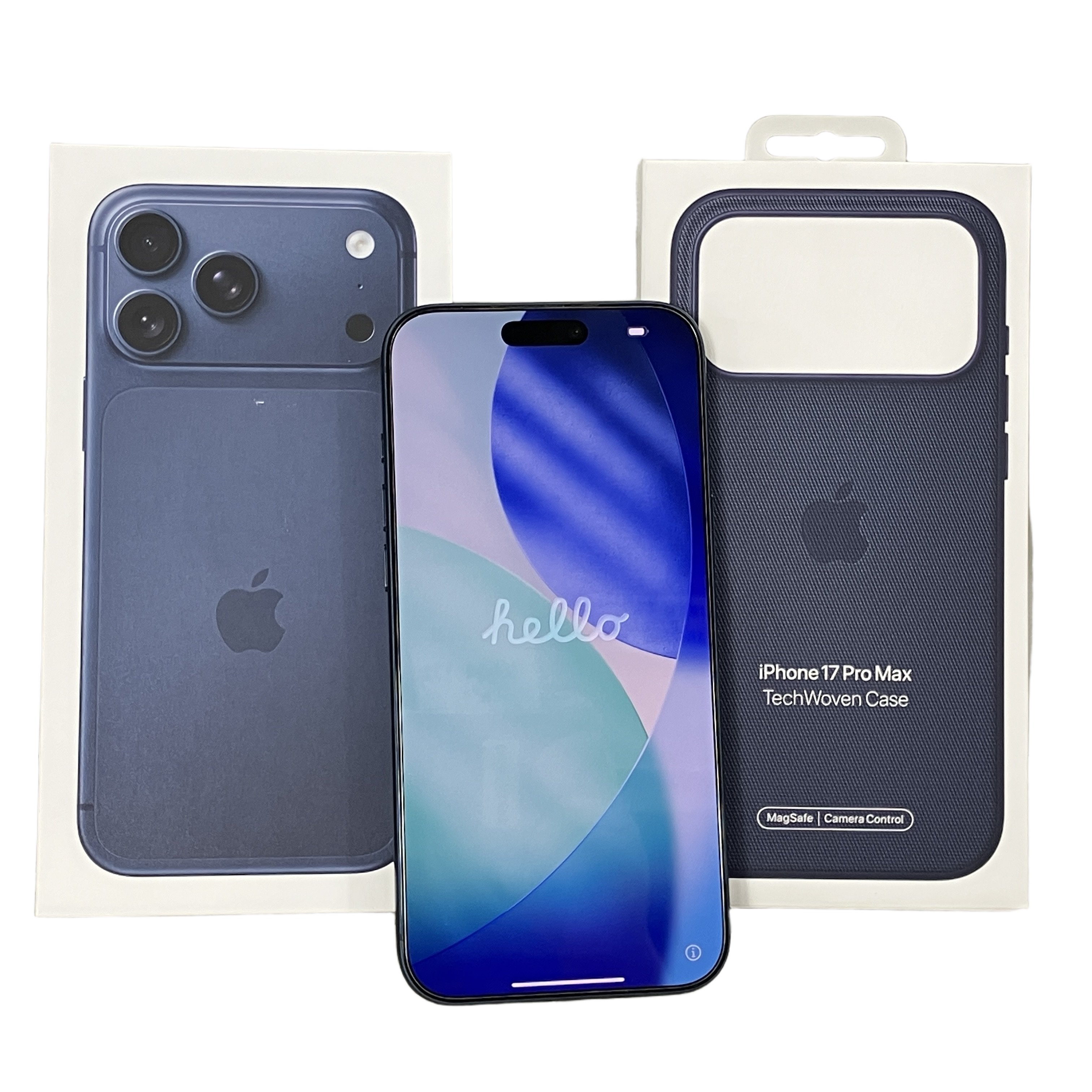 Apple MFYH4J/A iPhone 17 Pro Max SIMフリー 1TB 純正ケース付き 美品