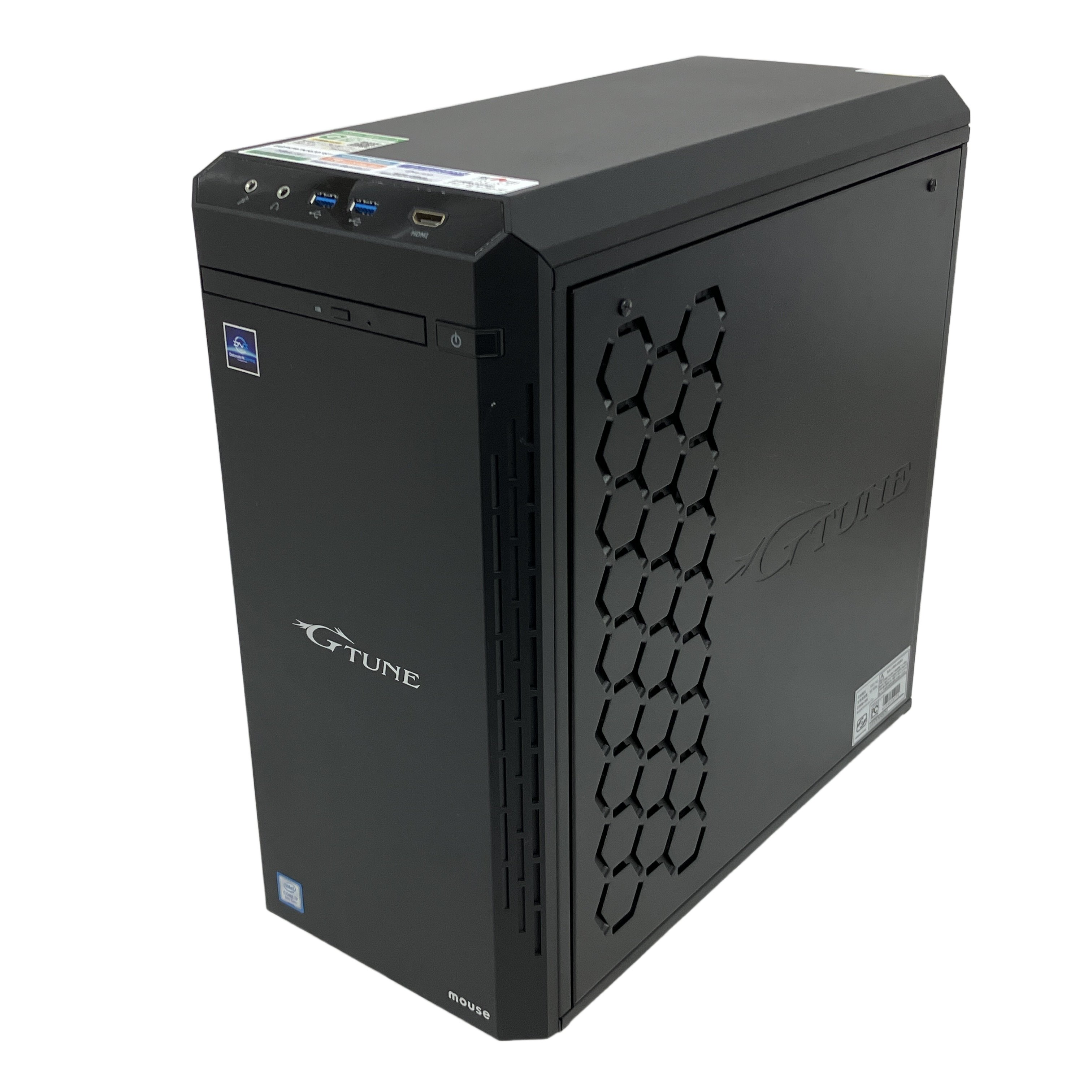 Mouse G-TUNE EGPI797KR207S1 デスクトップ パソコン i7 9700K 16GB HDD 2TB SSD 1TB win11 中古