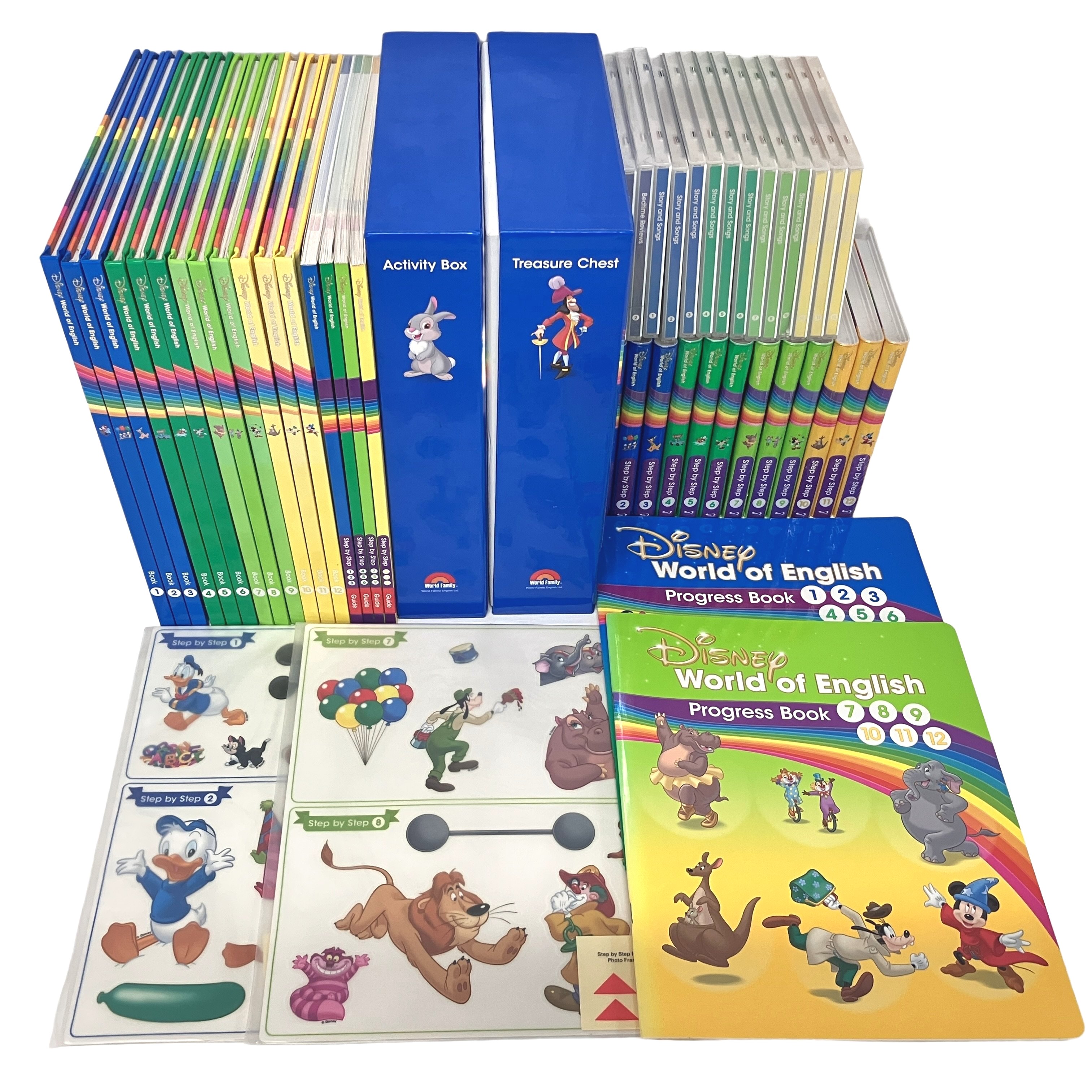 DWE ディズニー英語システム メインプログラム Blu-ray版 2020年頃 幼児 英語 教材 中古