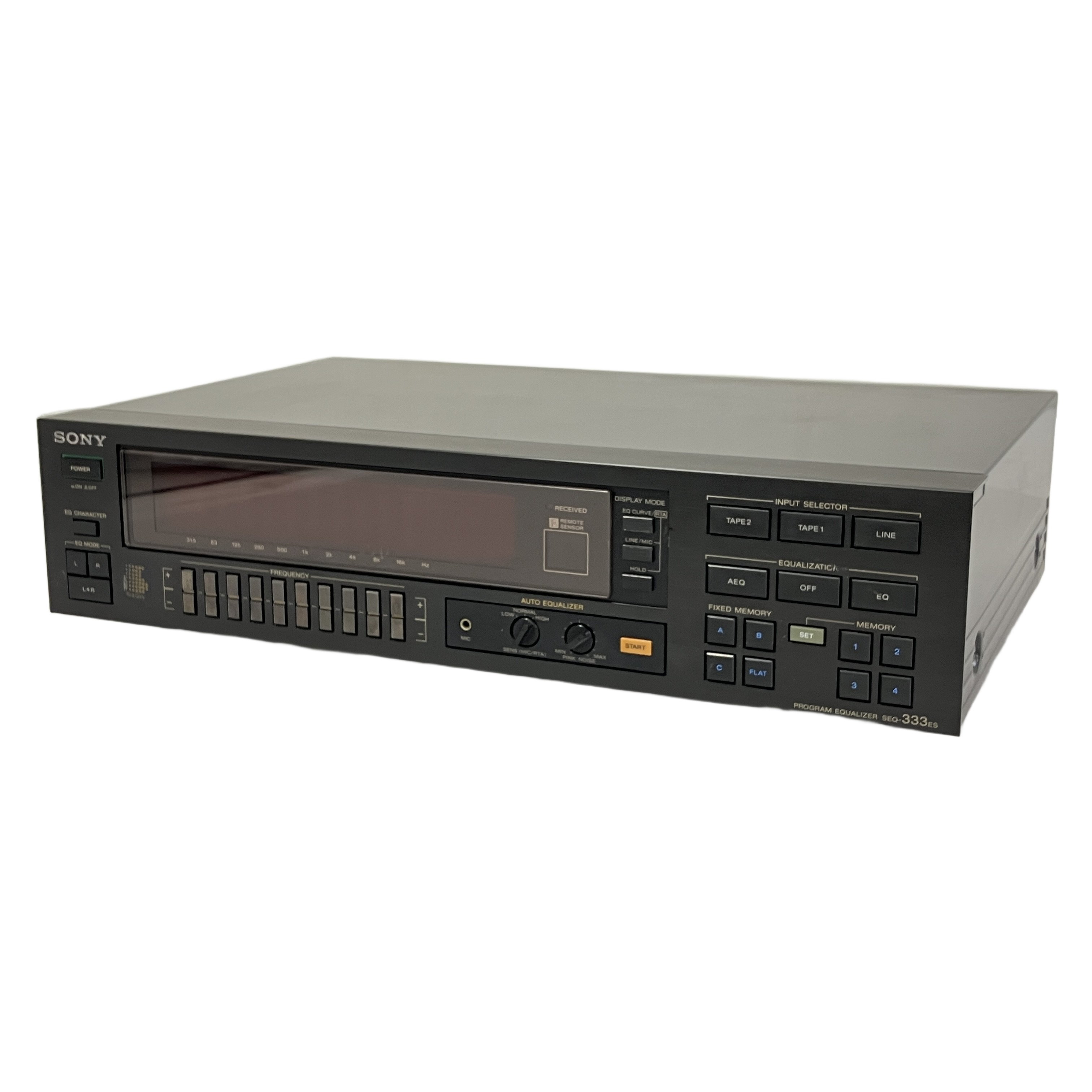 SONY SEQ-333ES ESシリーズ グラフィックイコライザー ヴィンテージ オーディオ レトロ機材 バブルコンポ 中古