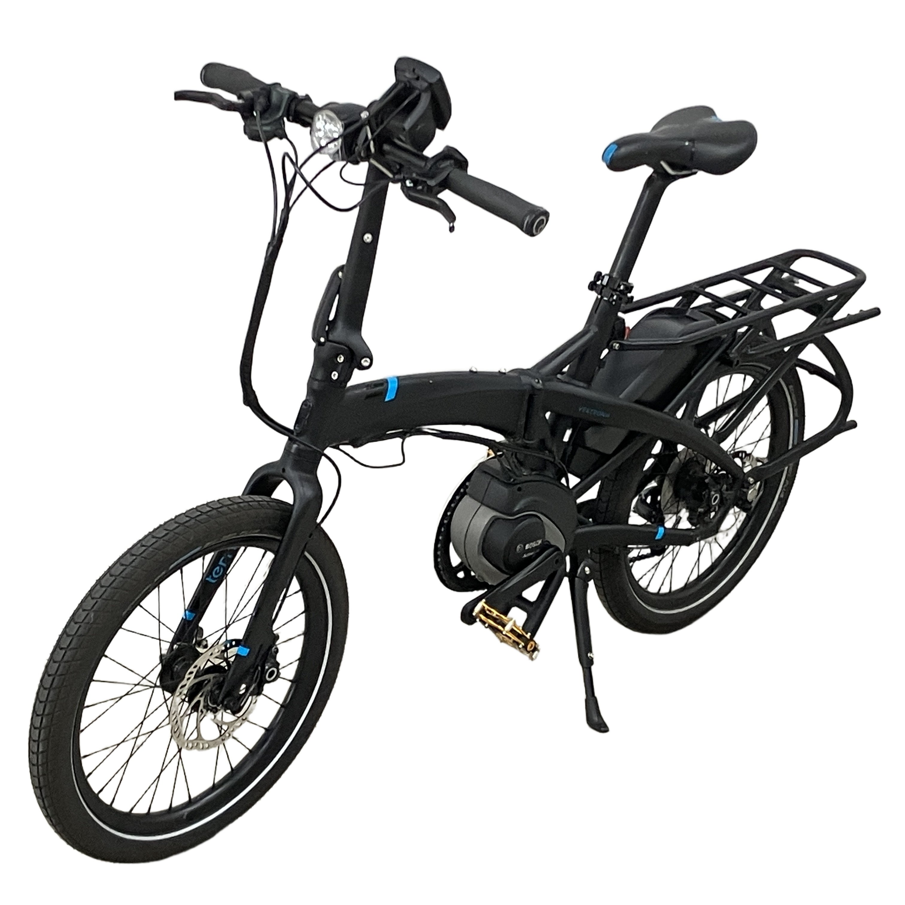 ★TERN Vektron S10 バッテリーチャージャー付 折り畳み電動自転車 中古品 通勤から旅までこなす極上E-bike★