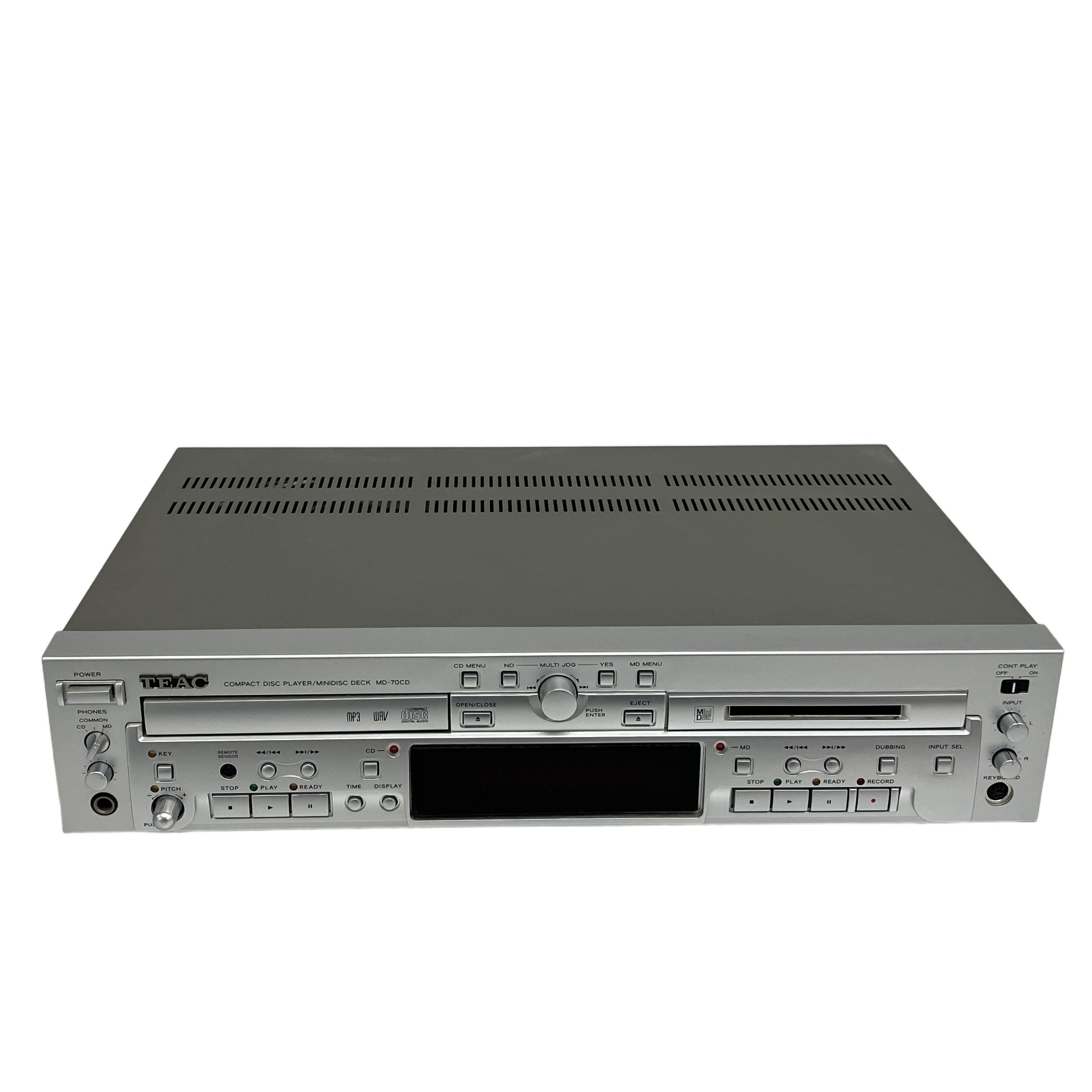 TEAC MD-70CD CDプレーヤー/MDレコーダー コンビネーションデッキ DTM 音響機材 オーディオ 中古
