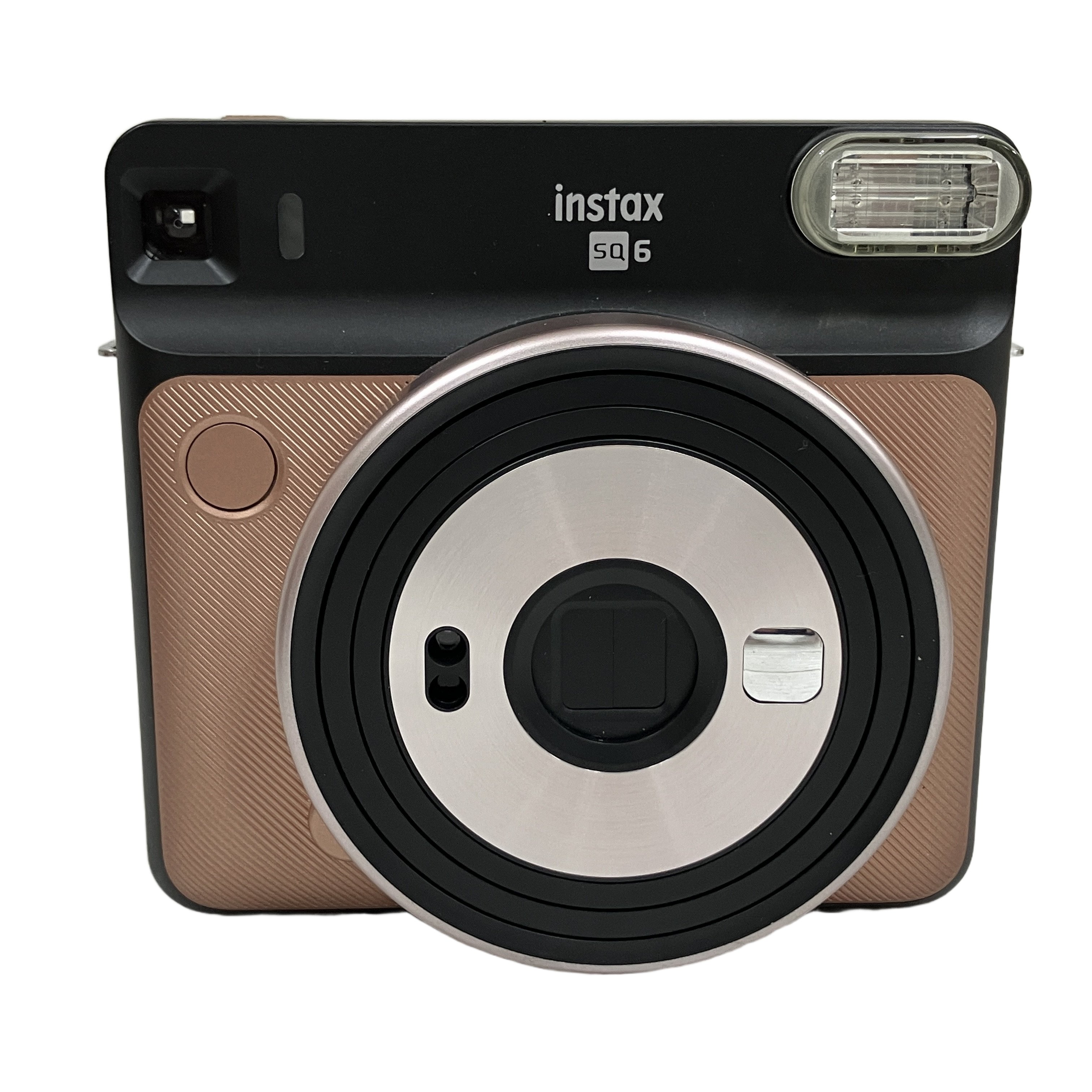 FUJIFILM 富士フイルム instax SQUARE SQ6 インスタントカメラ チェキ ブラッシュゴールド 中古 良好