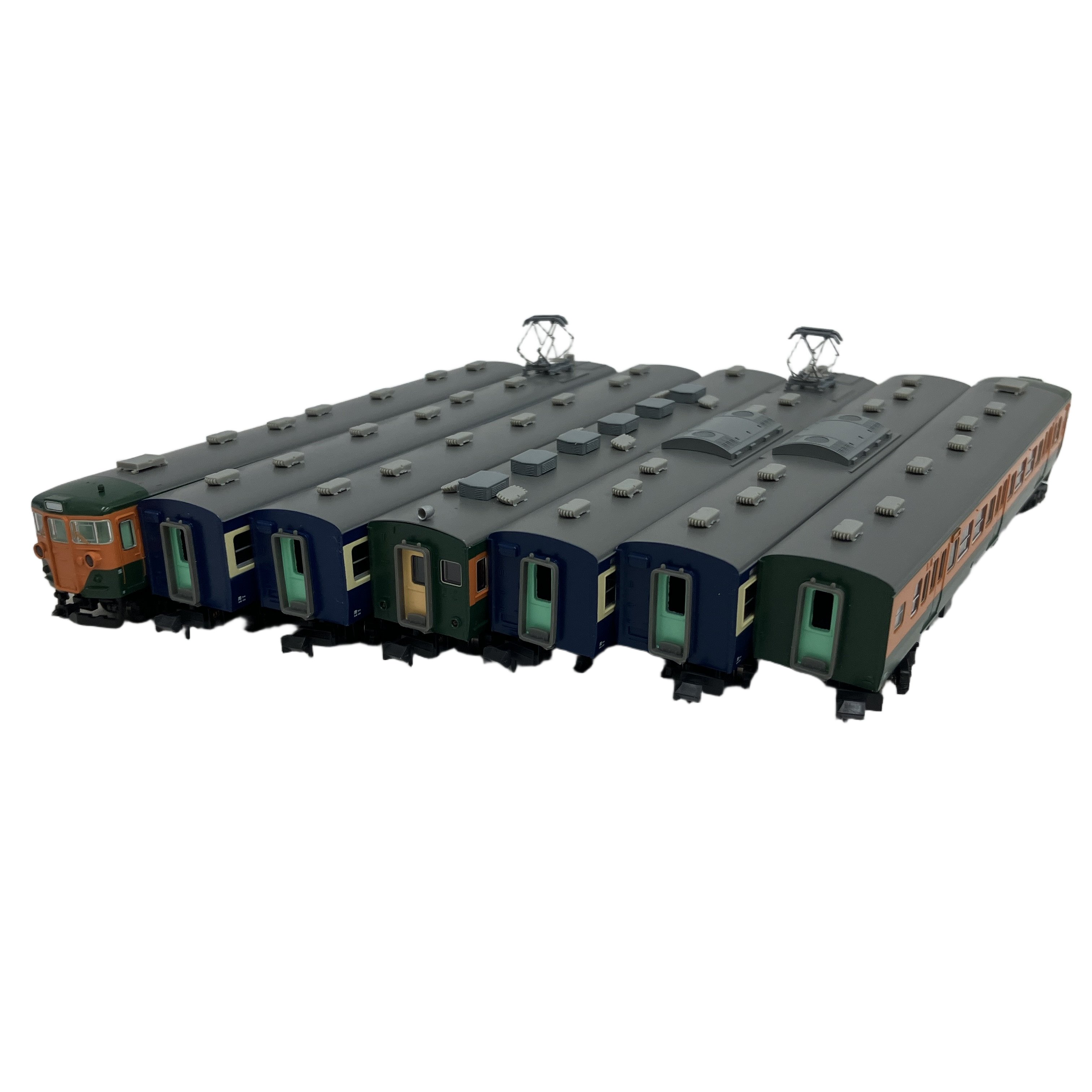 MICRO ACE A-4413 国鉄113系 サロ112組込 7両セット Nゲージ 鉄道模型 中古