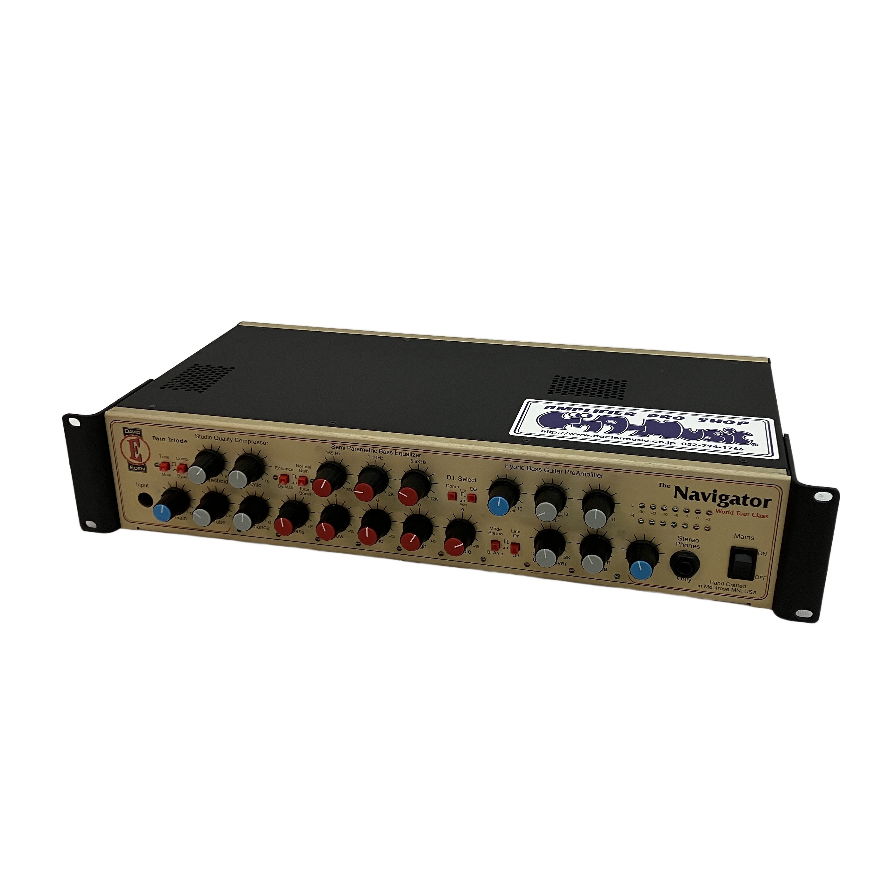 EDEN WP-100 The Navigator プリアンプ ベース アンプ 音響機材 中古