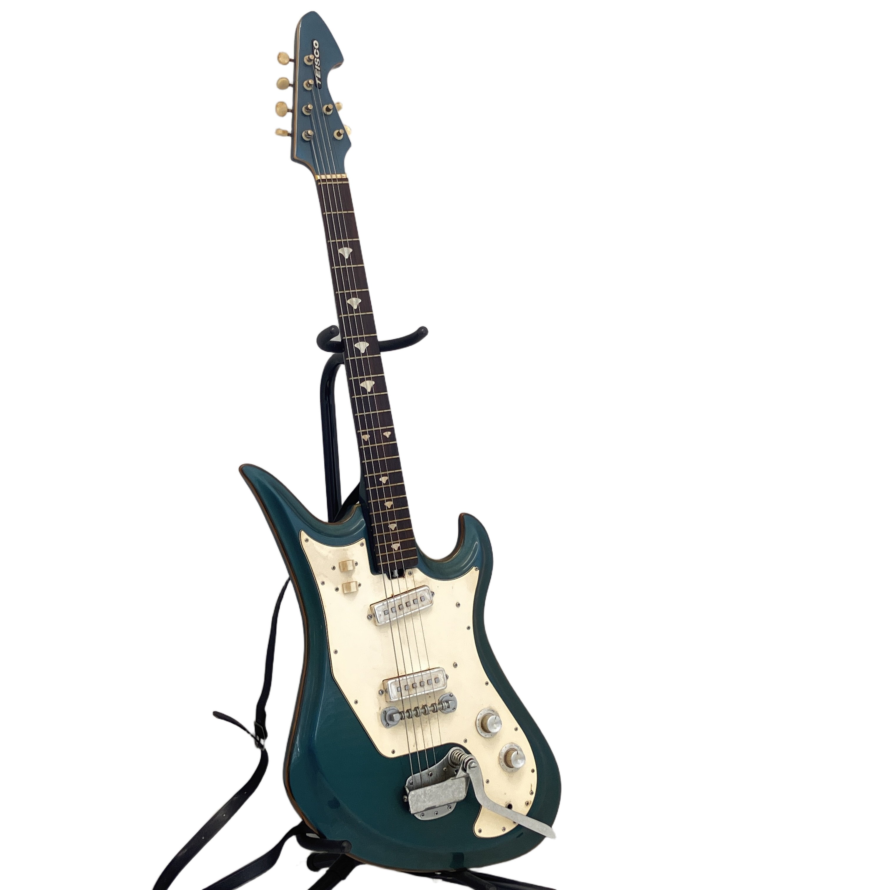 ★TEISCO テスコ SPECTRUM-22 スペクトラム エレキギター 弦楽器 ジャンク(レトロな希少ビザールギター)★