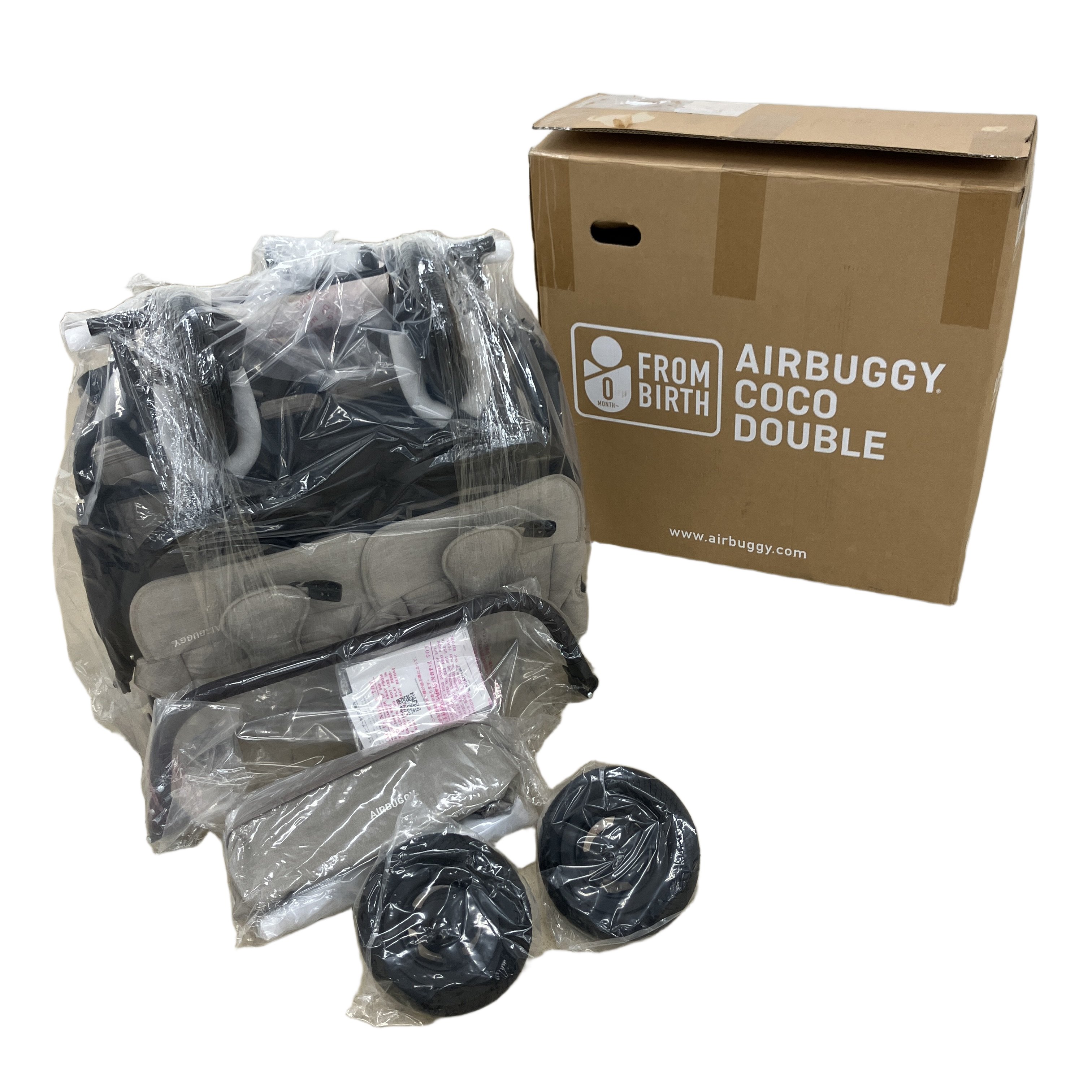 AIRBUGGY COCO DOUBLE FROM BIRTH エアバギー ABFB5012 二人乗り ベビーカー 2025年製 未使用