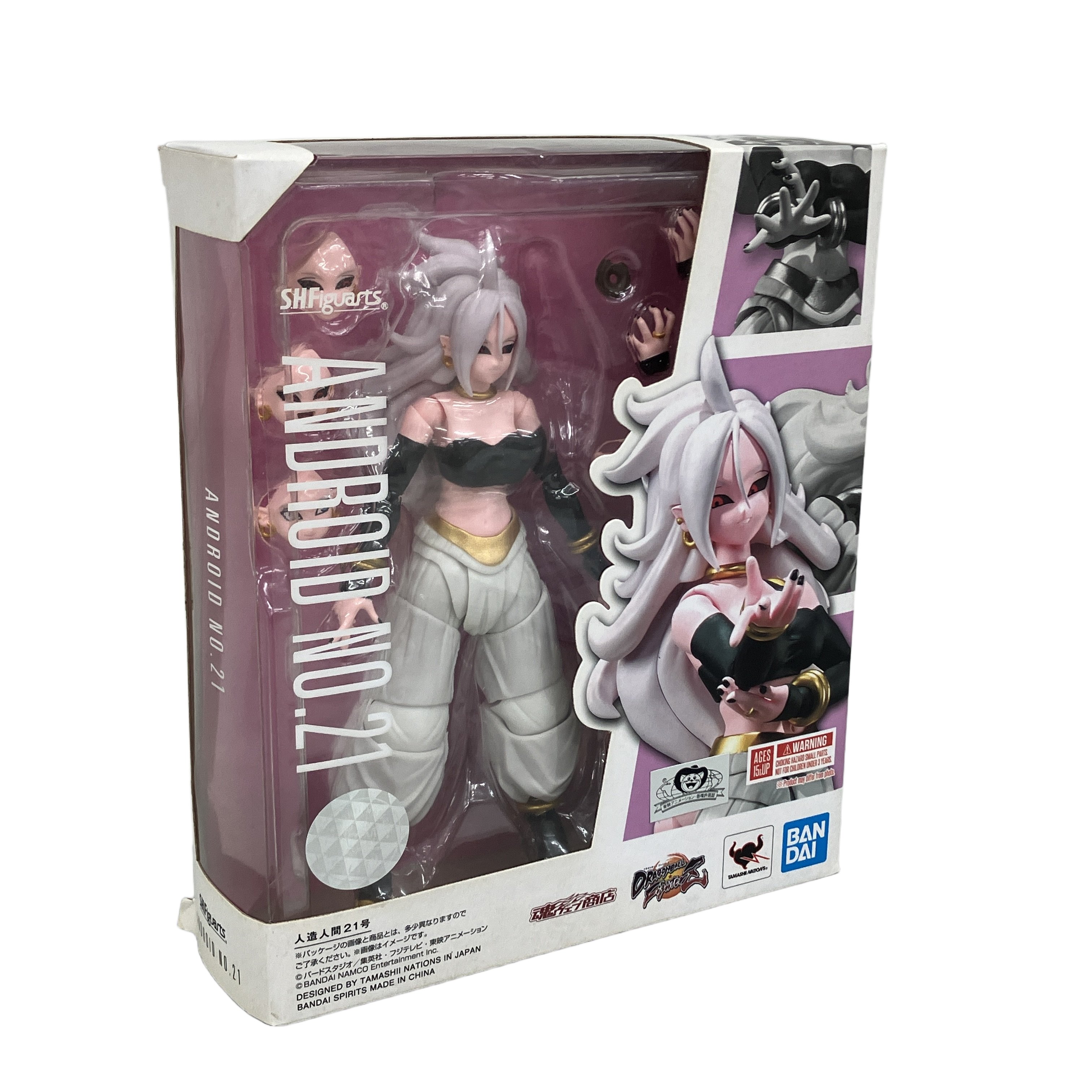 BANDAI S.H.Figuarts 人造人間21号 ドラゴンボール ファイターズ 魂ウェブ商店限定 フィギュア 未使用