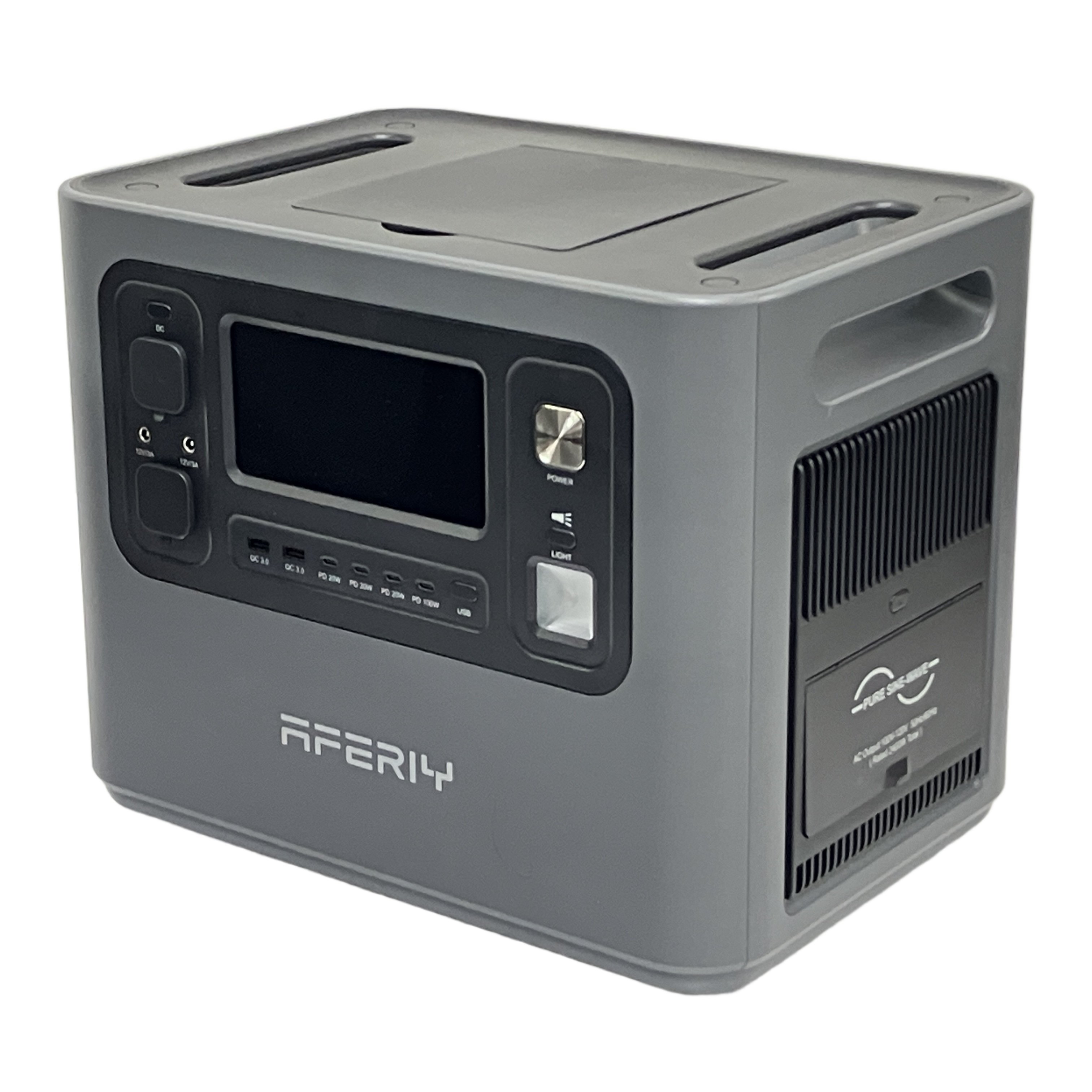 AFERIY AF-P210 2400W ポータブル電源 2400W 大容量 アウトドア 災害大策 防災 家電 中古