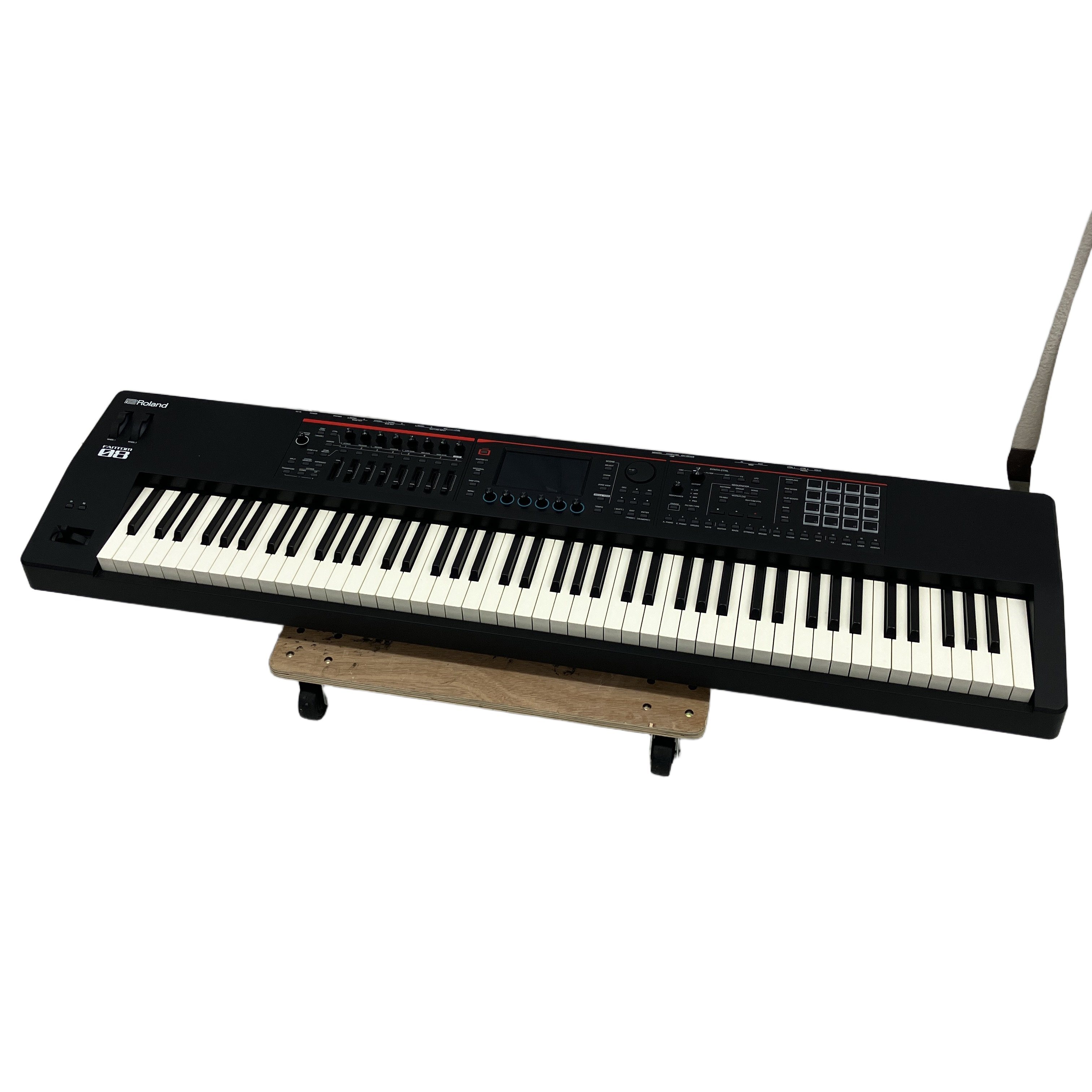 Roland FANTOM-08 シンセサイザー ミュージックワークステーション 88鍵 鍵盤楽器 ローランド 中古 良好
