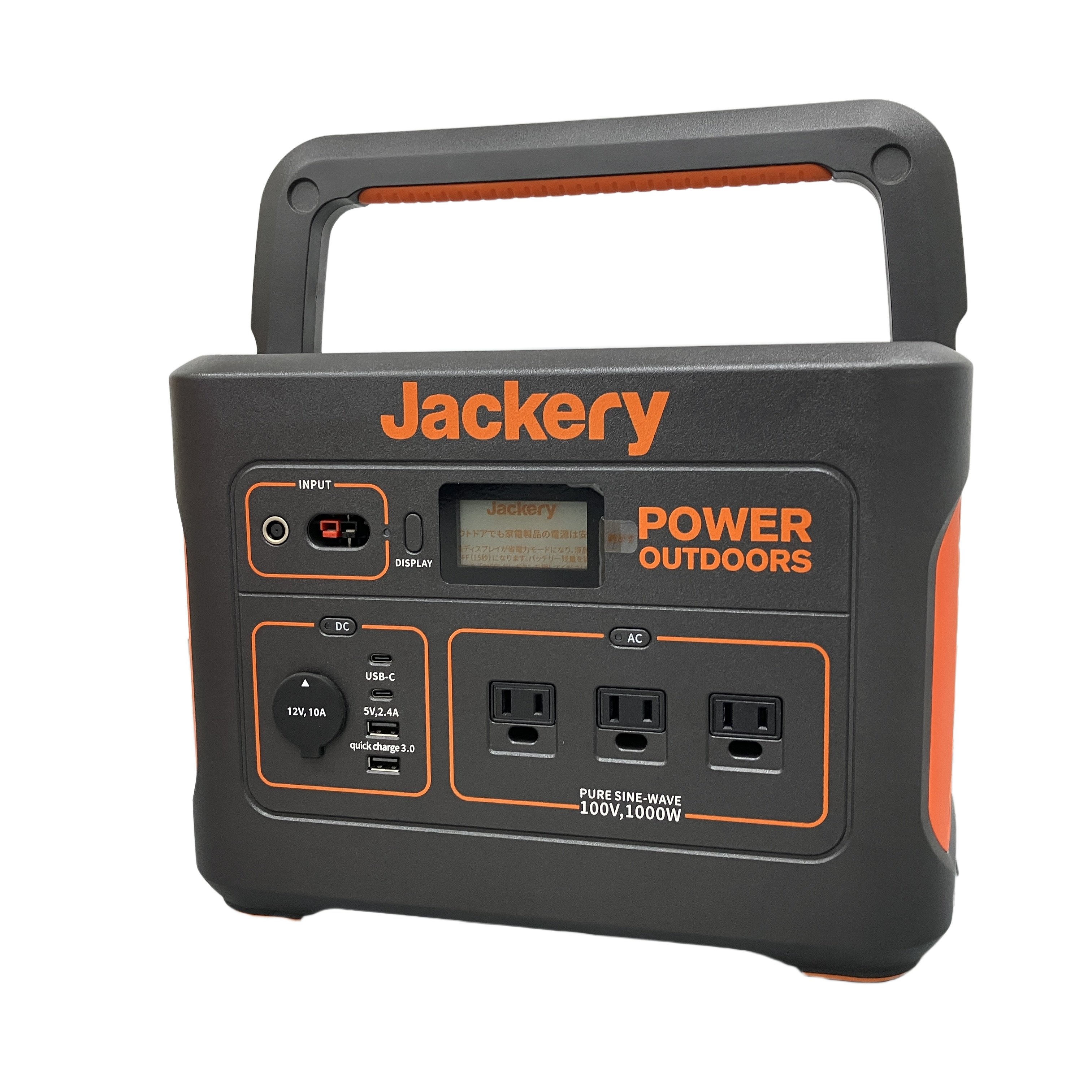 Jackery Portable Power 1000 大容量ポータブル電源 1002Wh 1000W キャンプ アウトドア サバイバル 車中泊 防災地震対策 良好