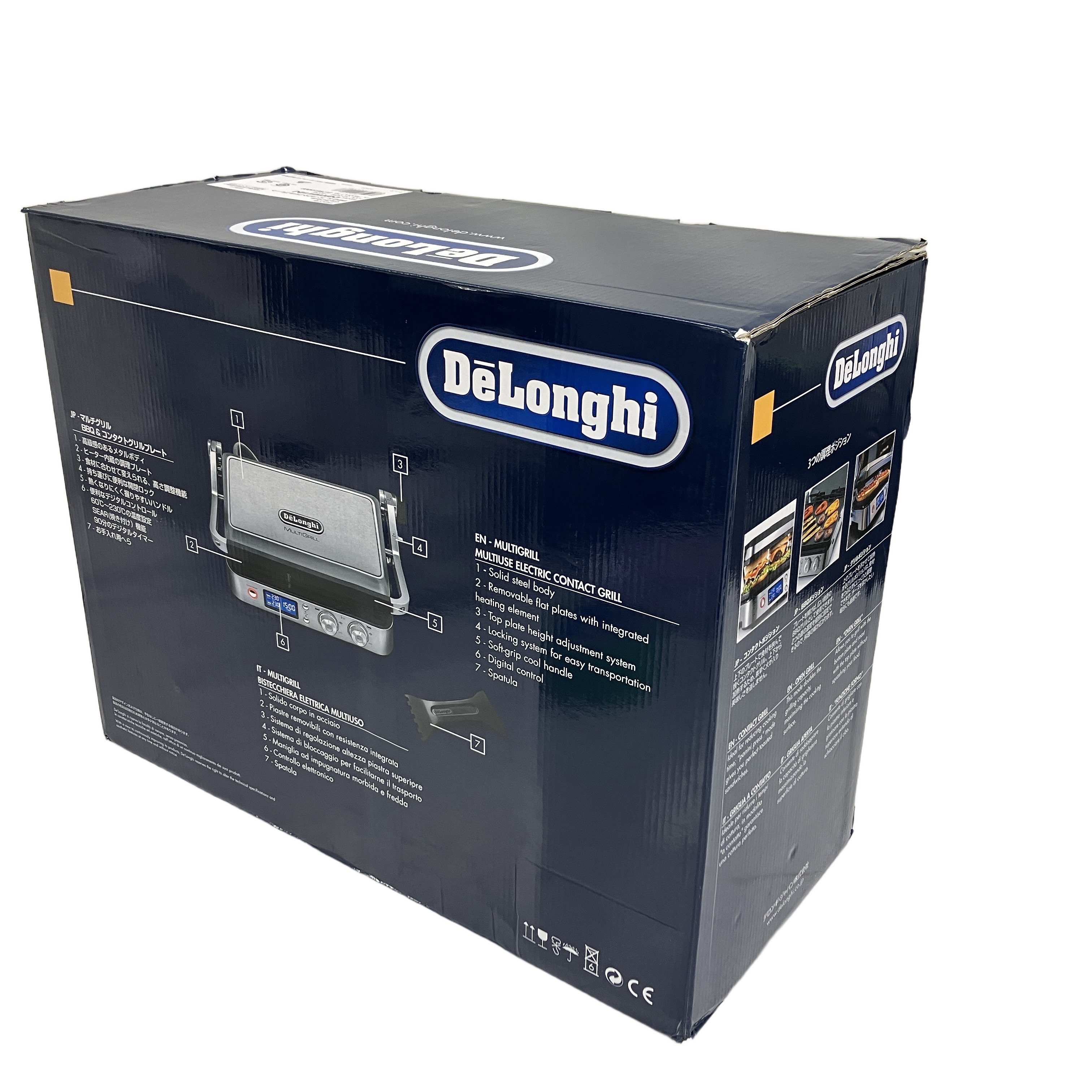 DeLonghi CGH1011DJ デロンギ マルチグリル BBQ コンタクトグリルプレート 未使用 開封済
