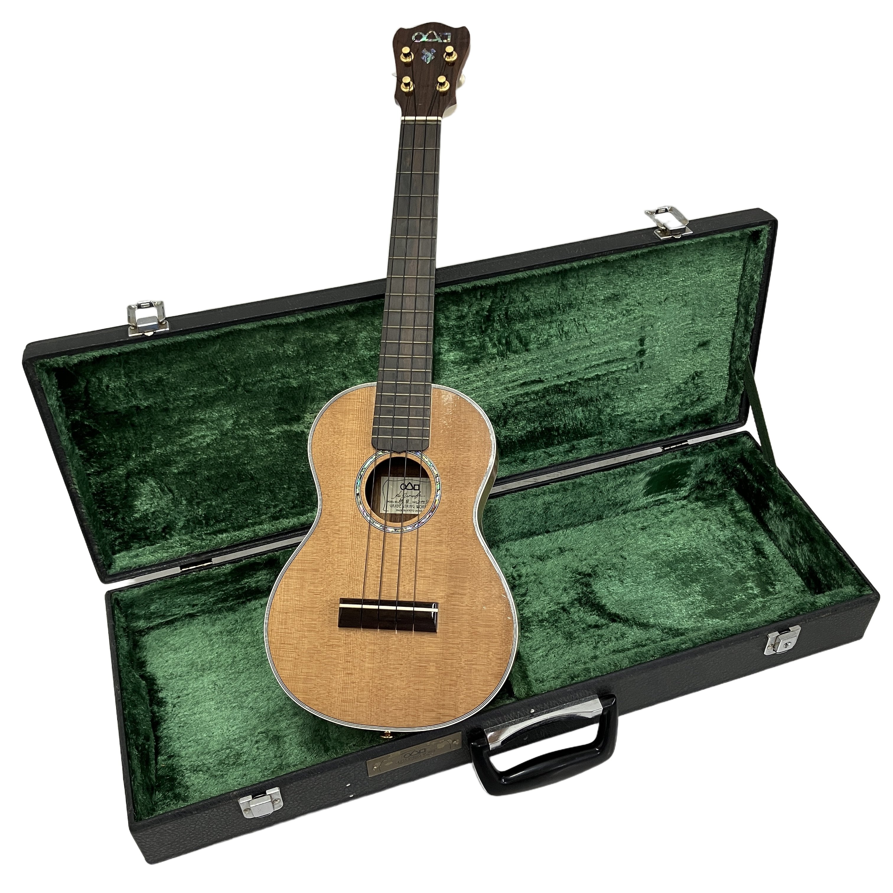 占部弦楽 URABE UKULELE H モデル 杉田 ウクレレ 2004年製 楽器 中古