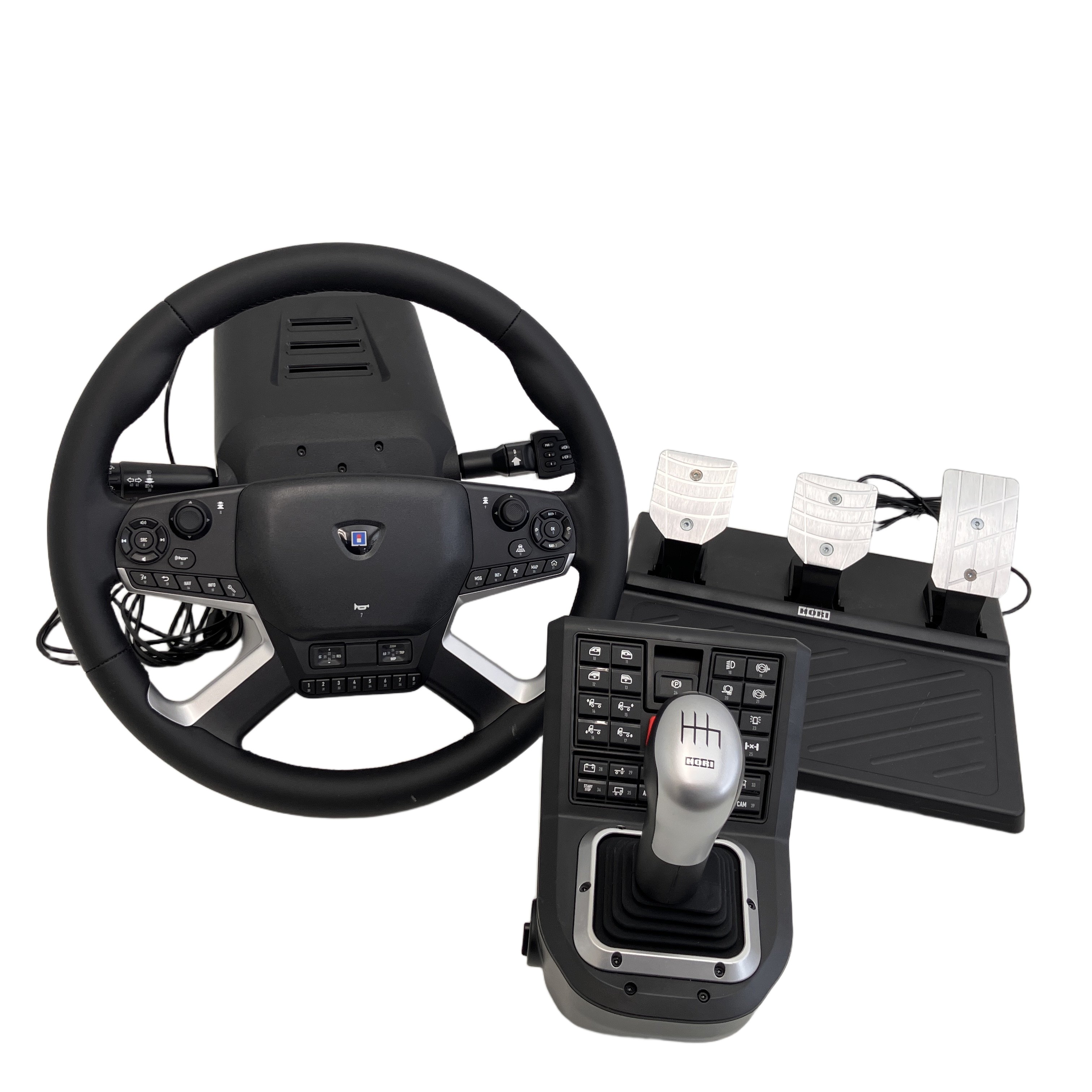 HORI ホリ HPC-044 フォースフィードバック トラックコントロールシステム 家庭用 ゲーム機 中古