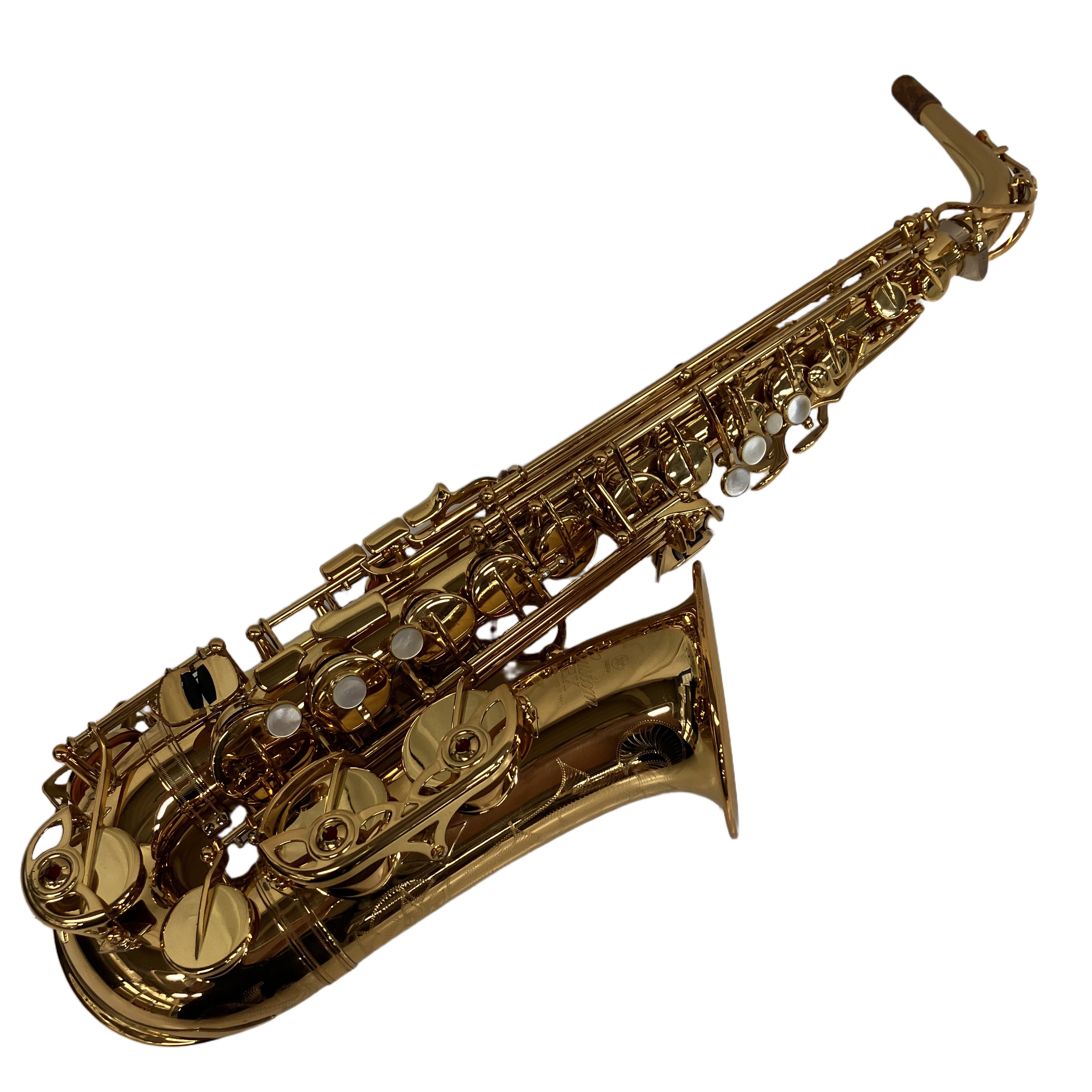YAMAHA YAS-875EX カスタムEX アルトサックス(G1ネック搭載 / シリアル:C65541 / 純正ハードケース・取扱説明書):世界のトッププレイヤーが絶賛する最高峰のフラッグシップ。極上のコントロール性と豊かなダイナミクスを誇る、MADE IN JAPANの傑作アルト。