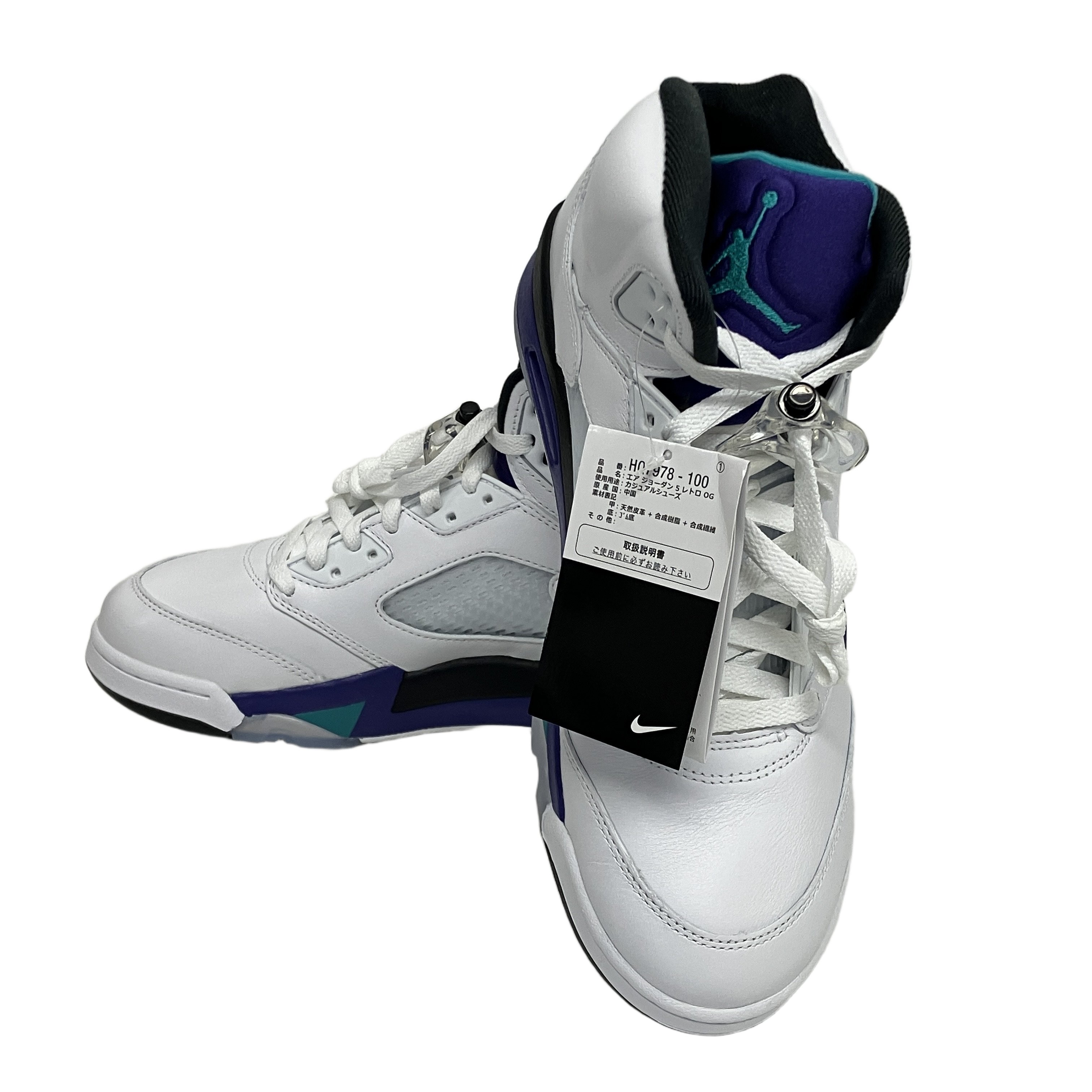 NIKE AIR JORDAN 5 RETRO OG HQ7978-100 ナイキ エアジョーダン 5 レトロ OG スニーカー 未使用 開封済