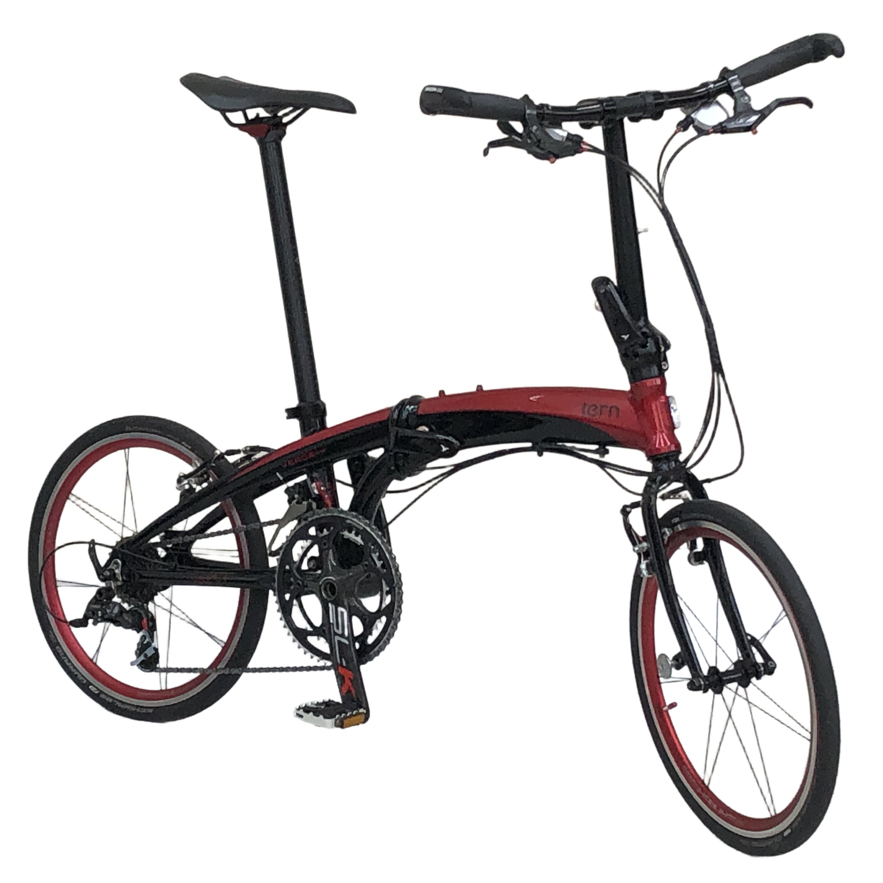 Tern Verge X20 20インチ SRAM RED 2×10s 折り畳み ミニベロ 2013年モデル 自転車 ターン ヴァージュ 中古