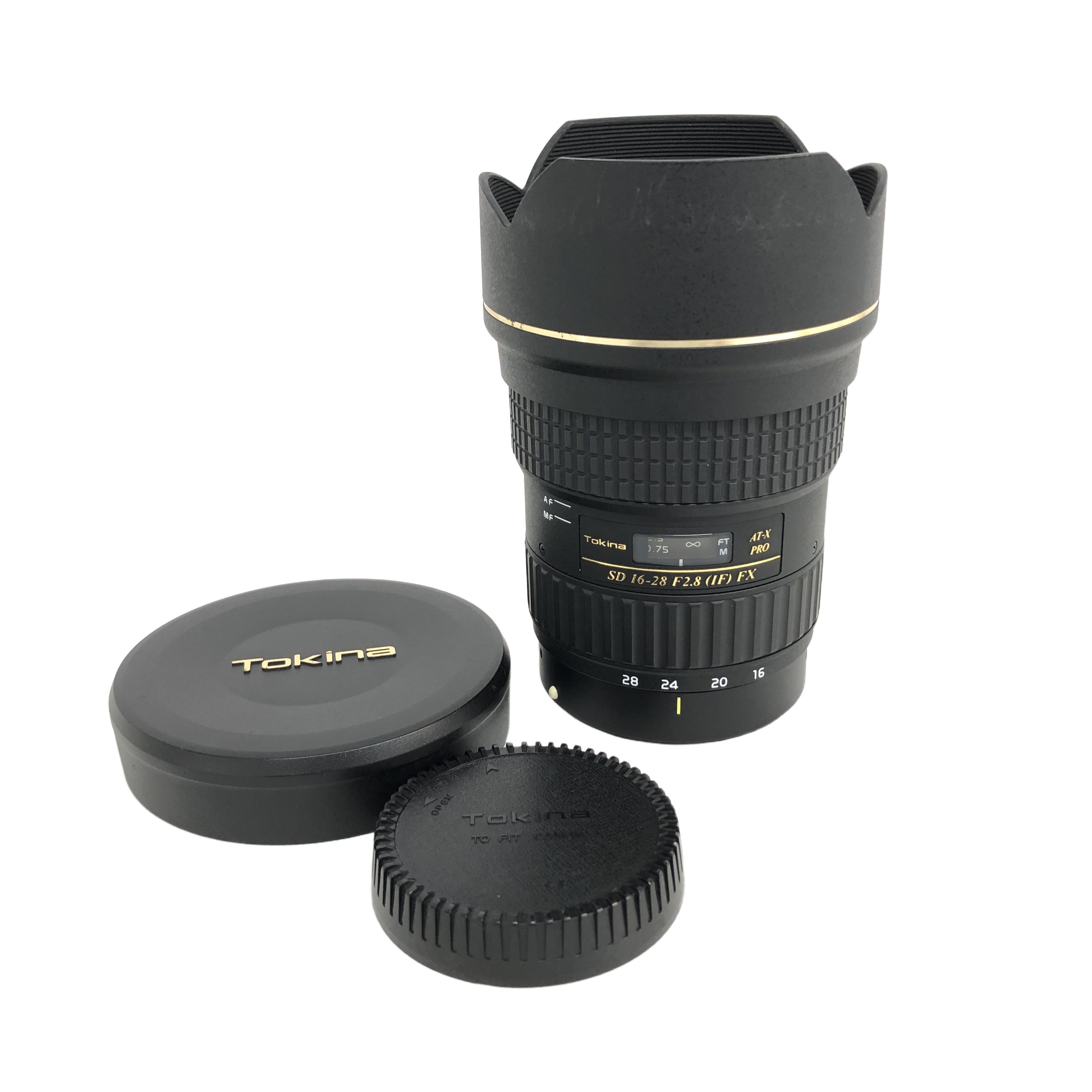 Tokina SD 16-28 F2.8 FX AT-X PRO トキナー 広角レンズ キヤノン用 中古