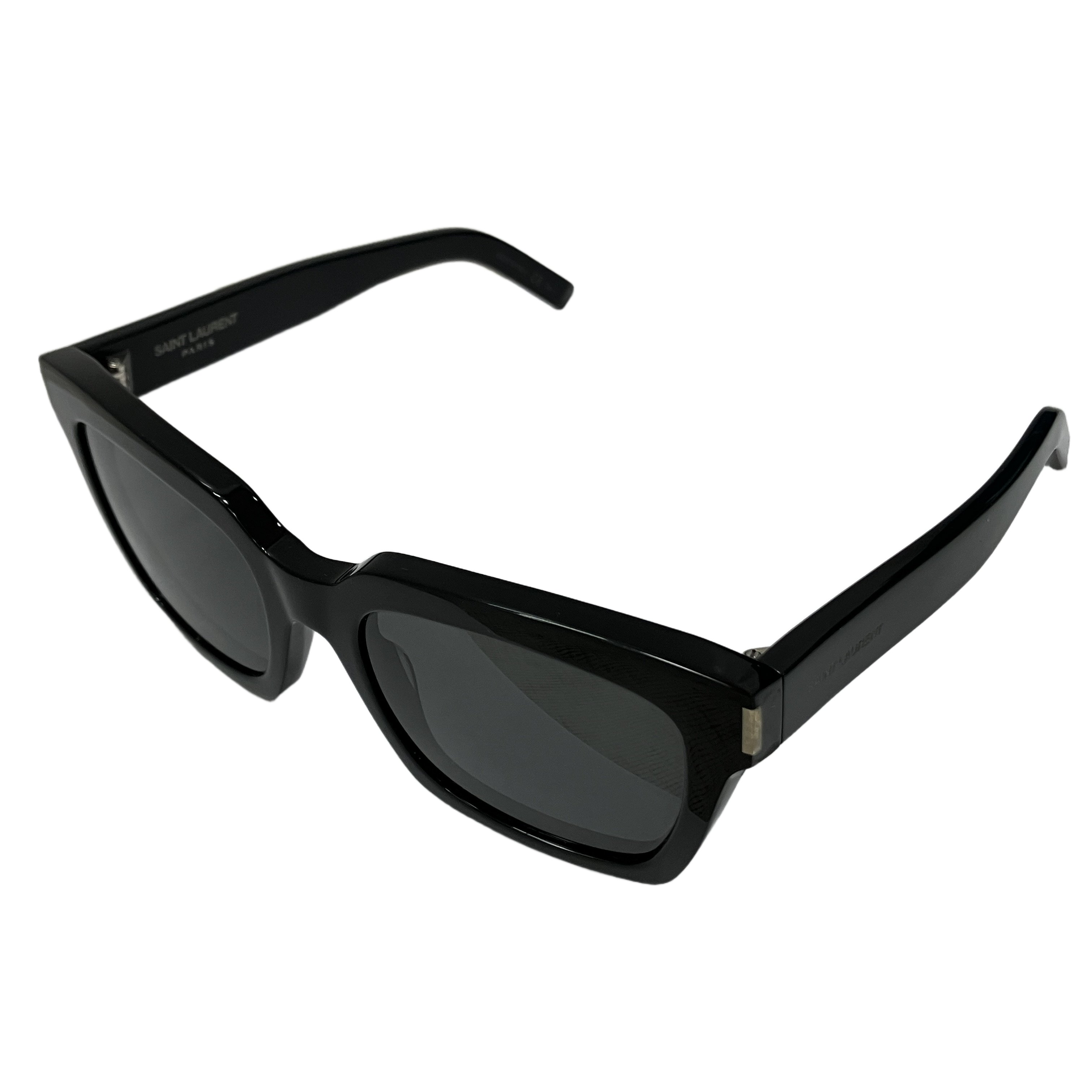 SAINT LAURENT BOLD1 002 54□20-140 サングラス BLK メンズ サンローラン ブランド 中古